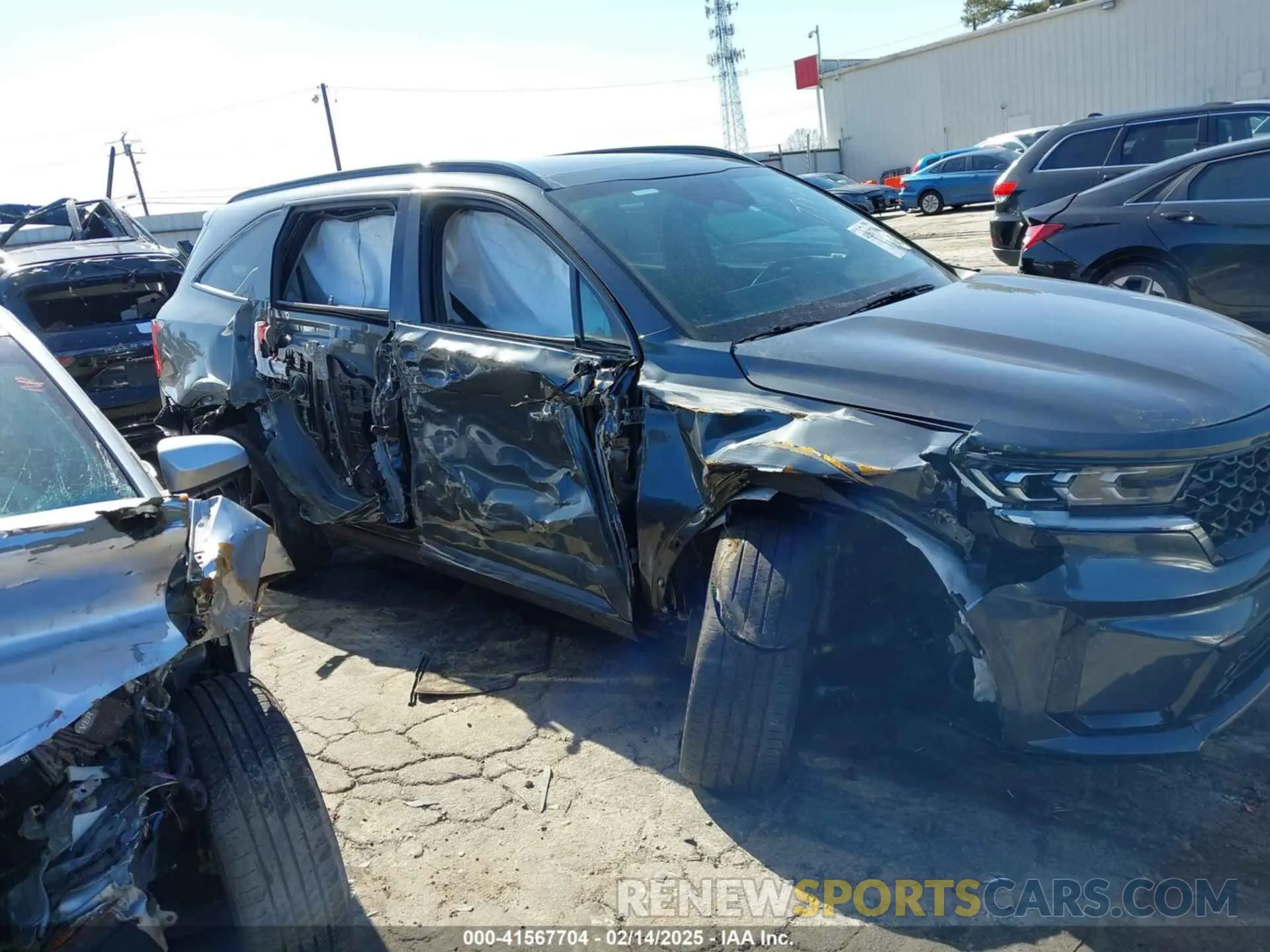 6 Фотография поврежденного автомобиля 5XYRKDLF7PG237789 KIA SORENTO 2023