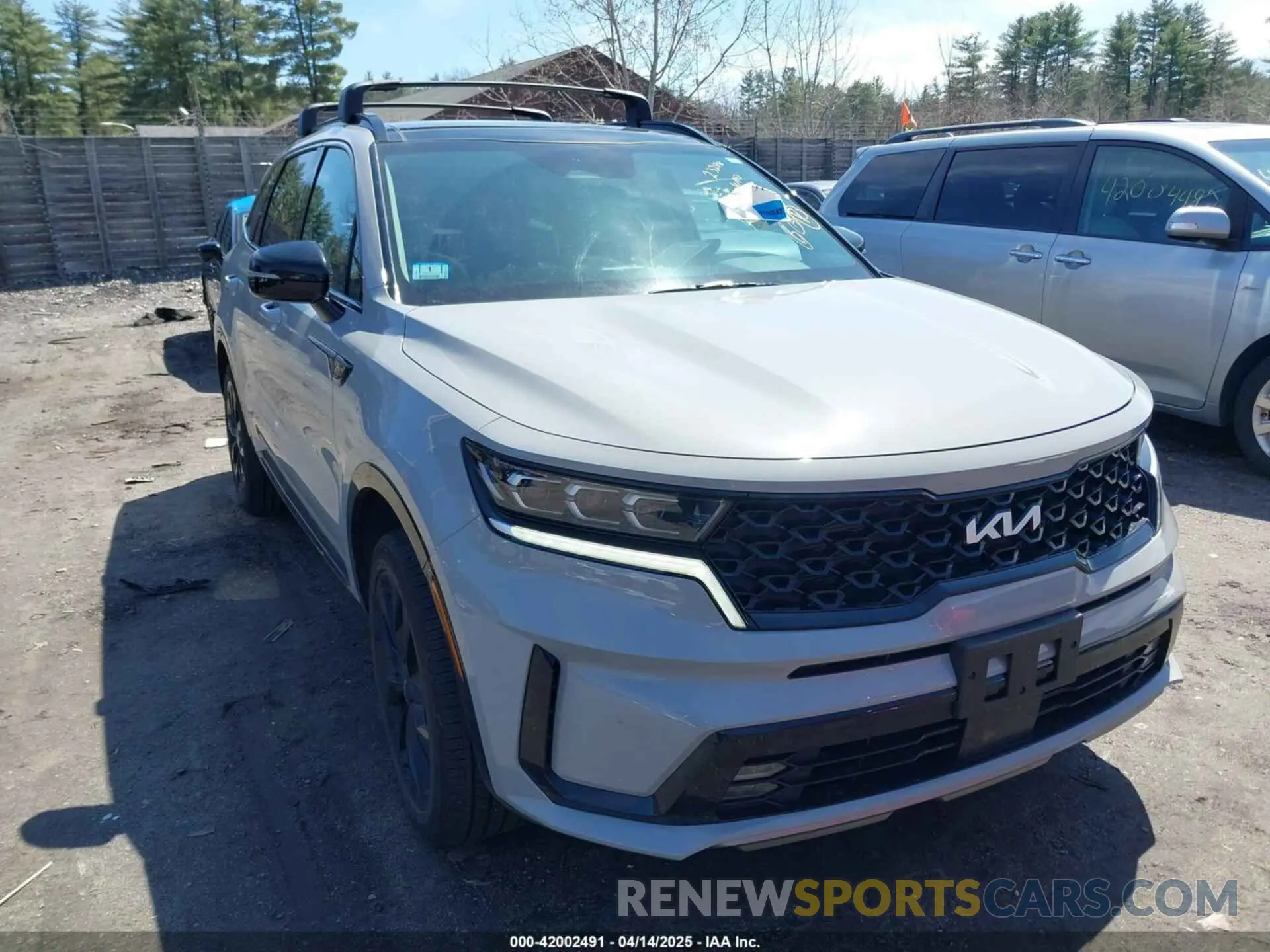 1 Фотография поврежденного автомобиля 5XYRKDLF7PG244404 KIA SORENTO 2023