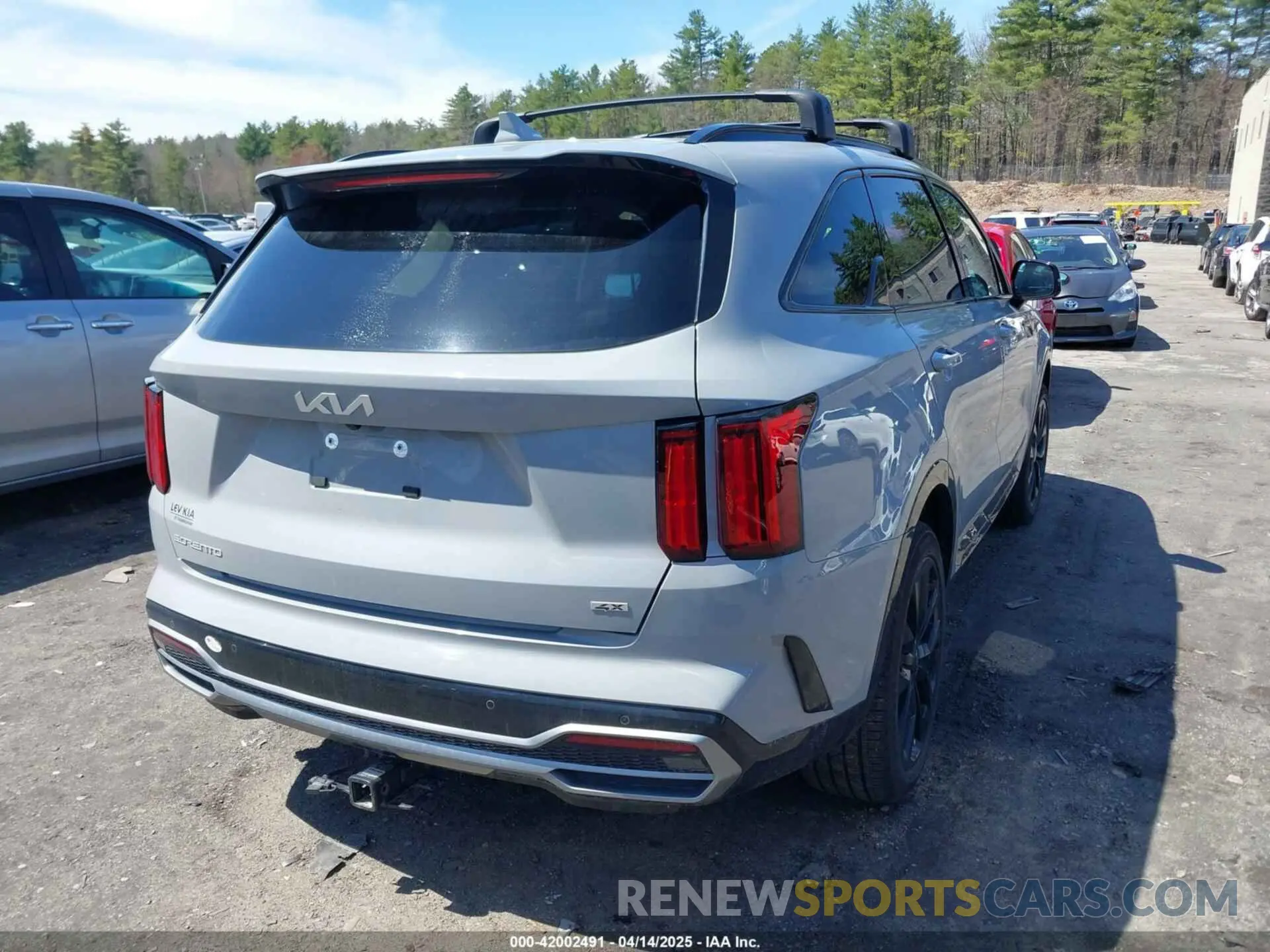 4 Фотография поврежденного автомобиля 5XYRKDLF7PG244404 KIA SORENTO 2023