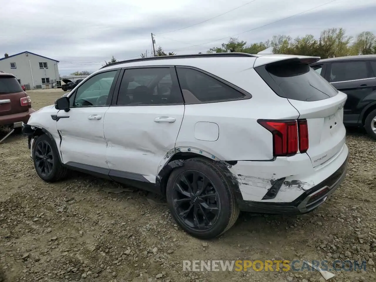 2 Photograph of a damaged car 5XYRKDLF7PG250462 KIA SORENTO 2023