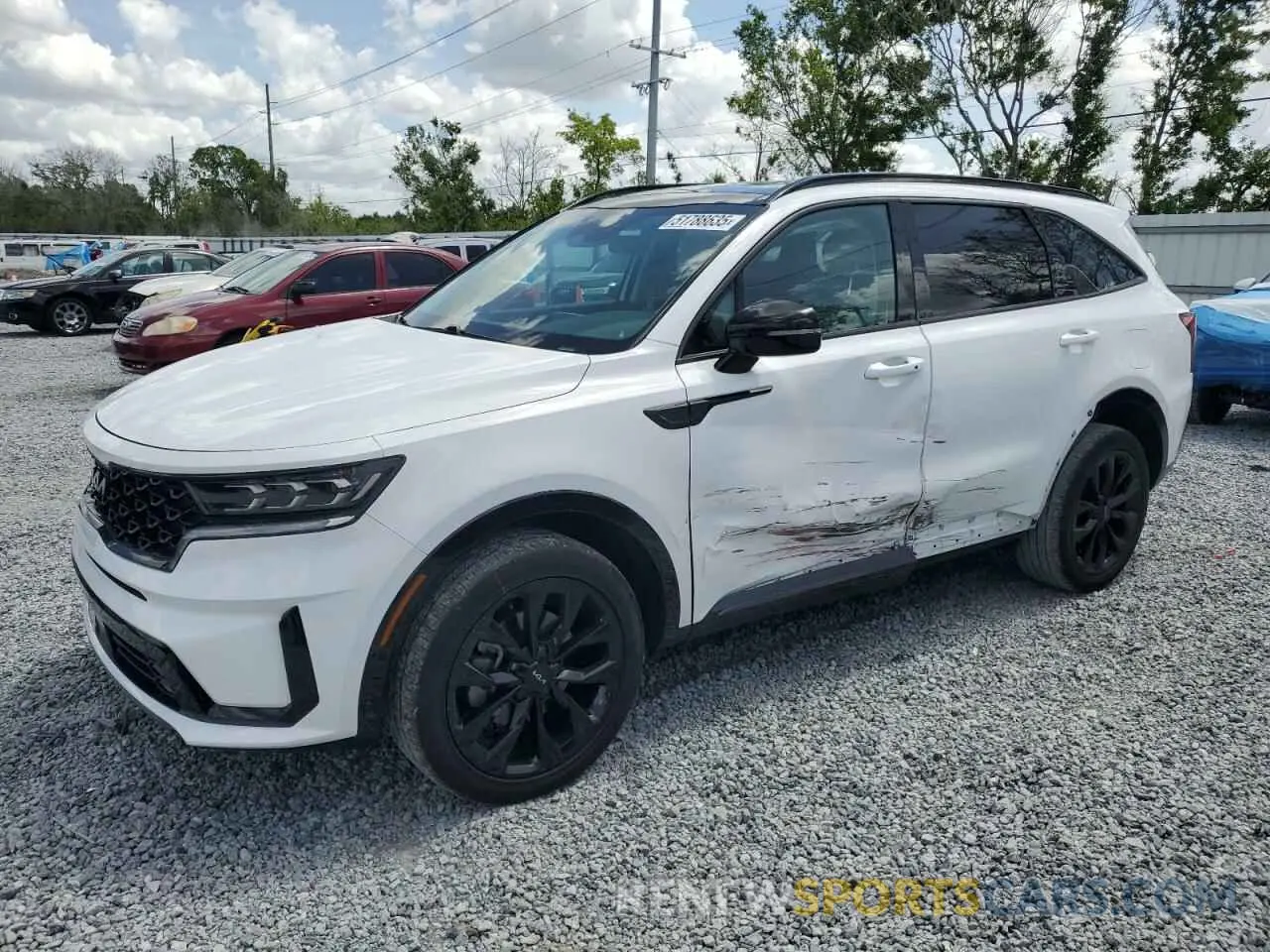 1 Photograph of a damaged car 5XYRKDLF8PG189820 KIA SORENTO 2023