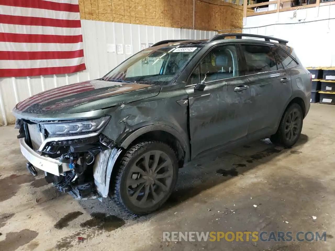 1 Фотография поврежденного автомобиля 5XYRKDLF8PG224341 KIA SORENTO 2023