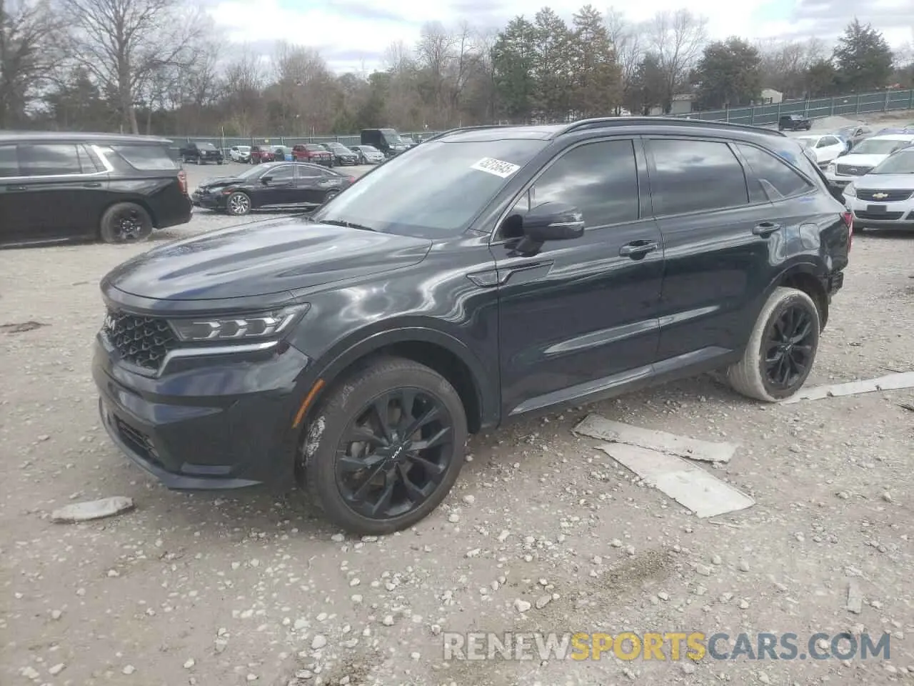 1 Фотография поврежденного автомобиля 5XYRKDLF8PG241513 KIA SORENTO 2023