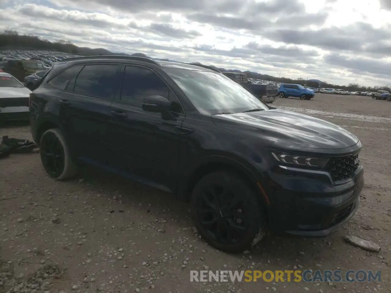 4 Фотография поврежденного автомобиля 5XYRKDLF8PG241513 KIA SORENTO 2023