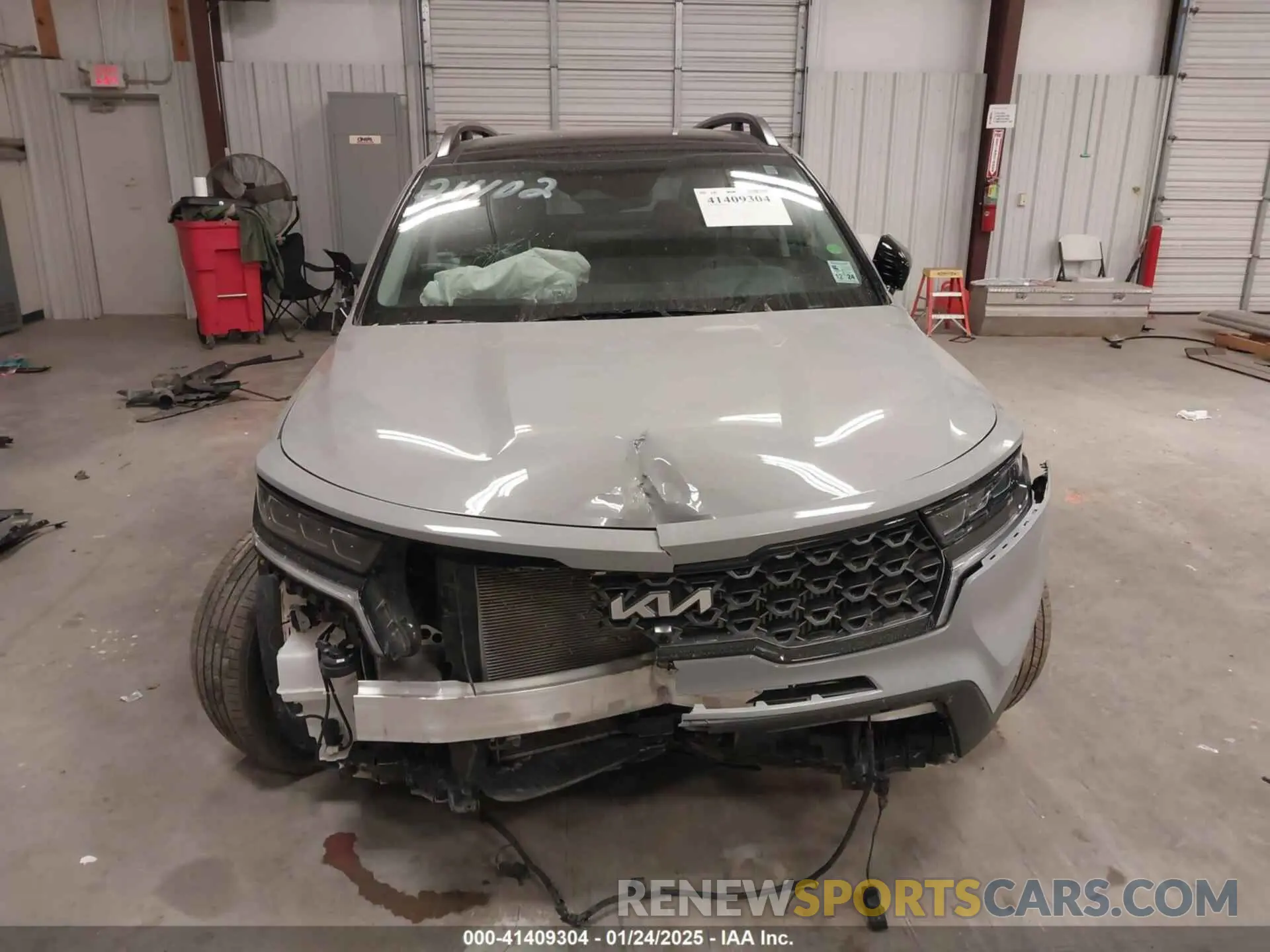 11 Фотография поврежденного автомобиля 5XYRKDLF9PG171214 KIA SORENTO 2023