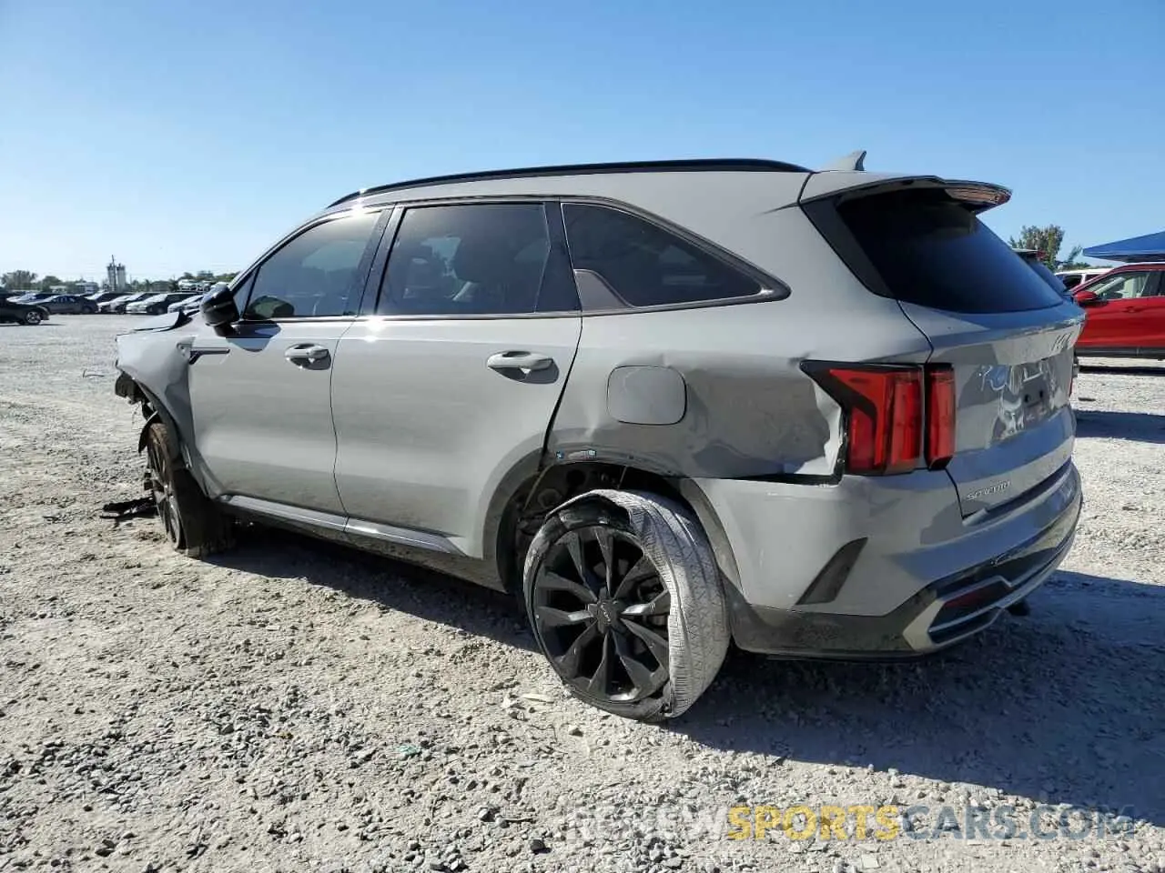 2 Photograph of a damaged car 5XYRKDLFXPG172260 KIA SORENTO 2023