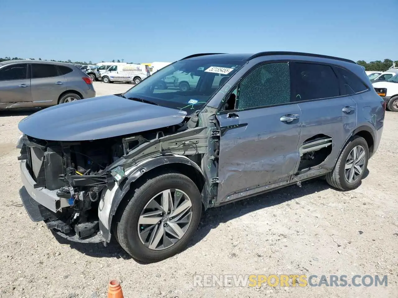 1 Photograph of a damaged car 5XYRL4LC0PG220481 KIA SORENTO 2023