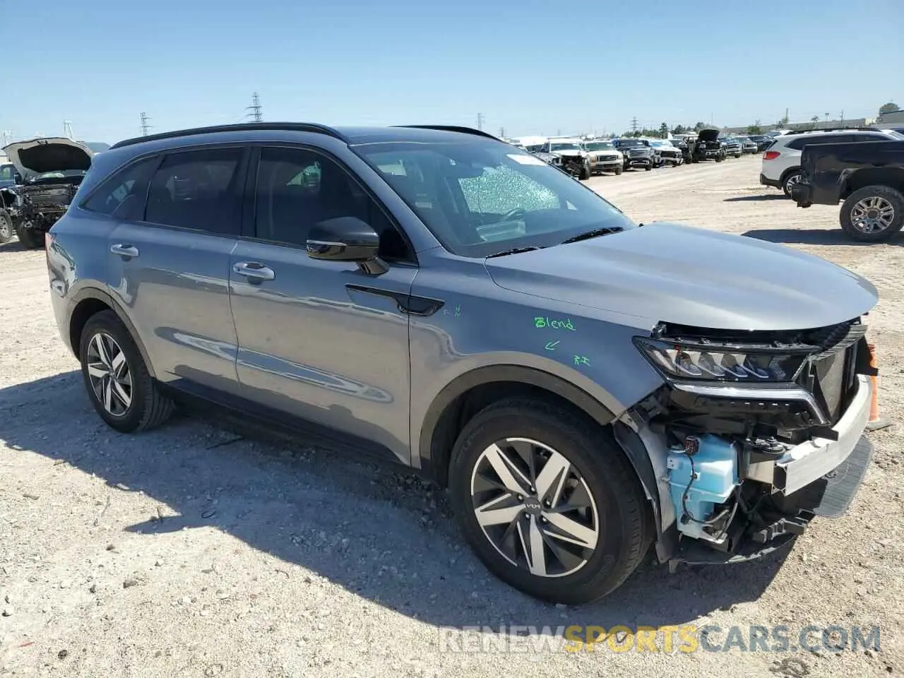 4 Photograph of a damaged car 5XYRL4LC0PG220481 KIA SORENTO 2023