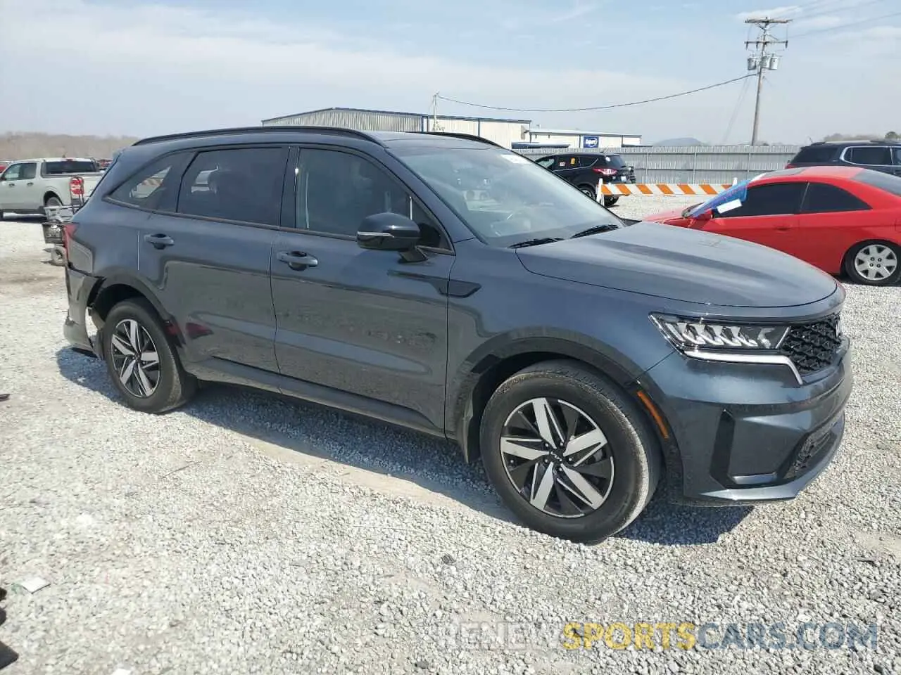 4 Фотография поврежденного автомобиля 5XYRL4LC1PG170478 KIA SORENTO 2023