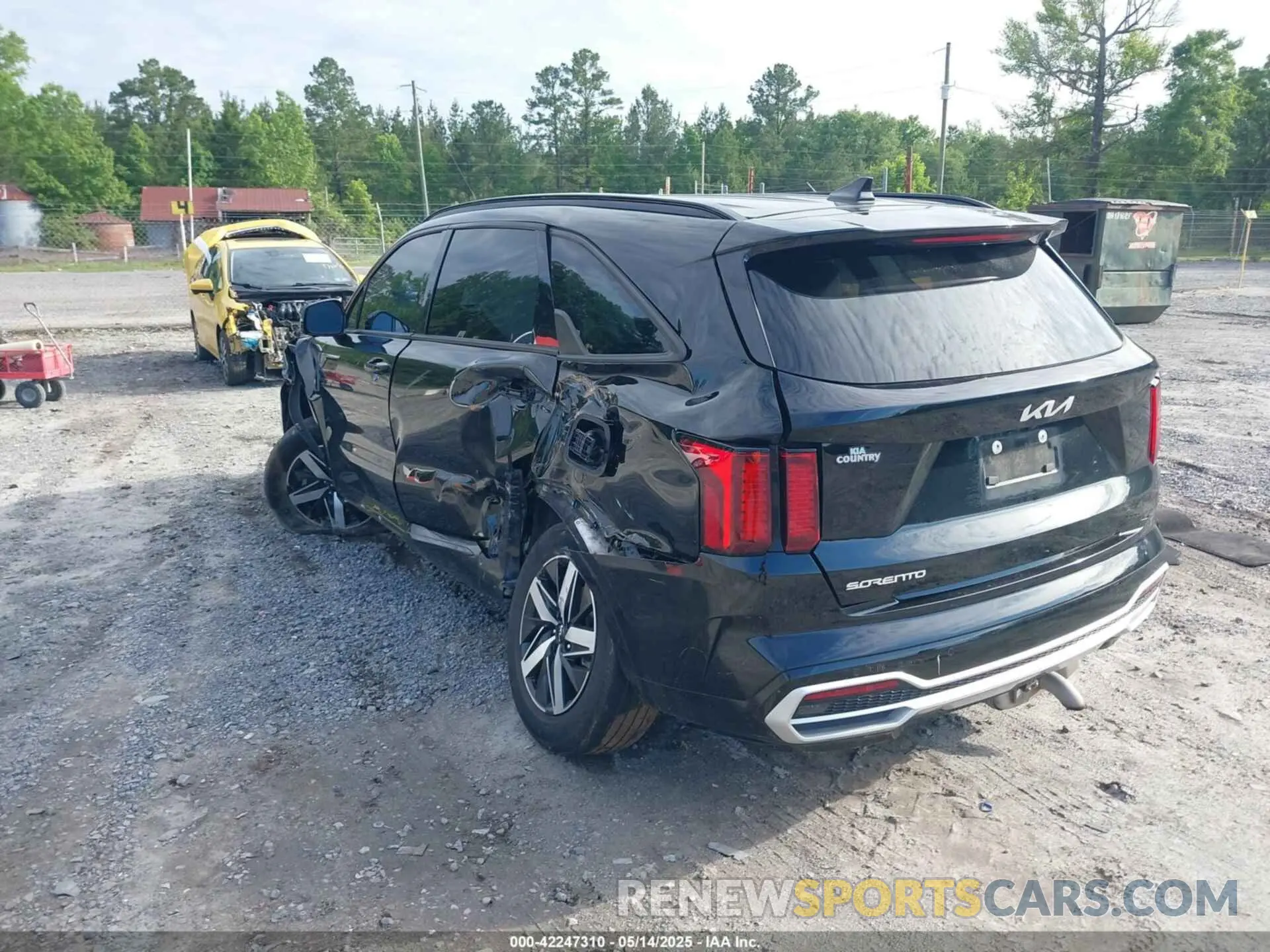 3 Фотография поврежденного автомобиля 5XYRL4LC2PG188598 KIA SORENTO 2023