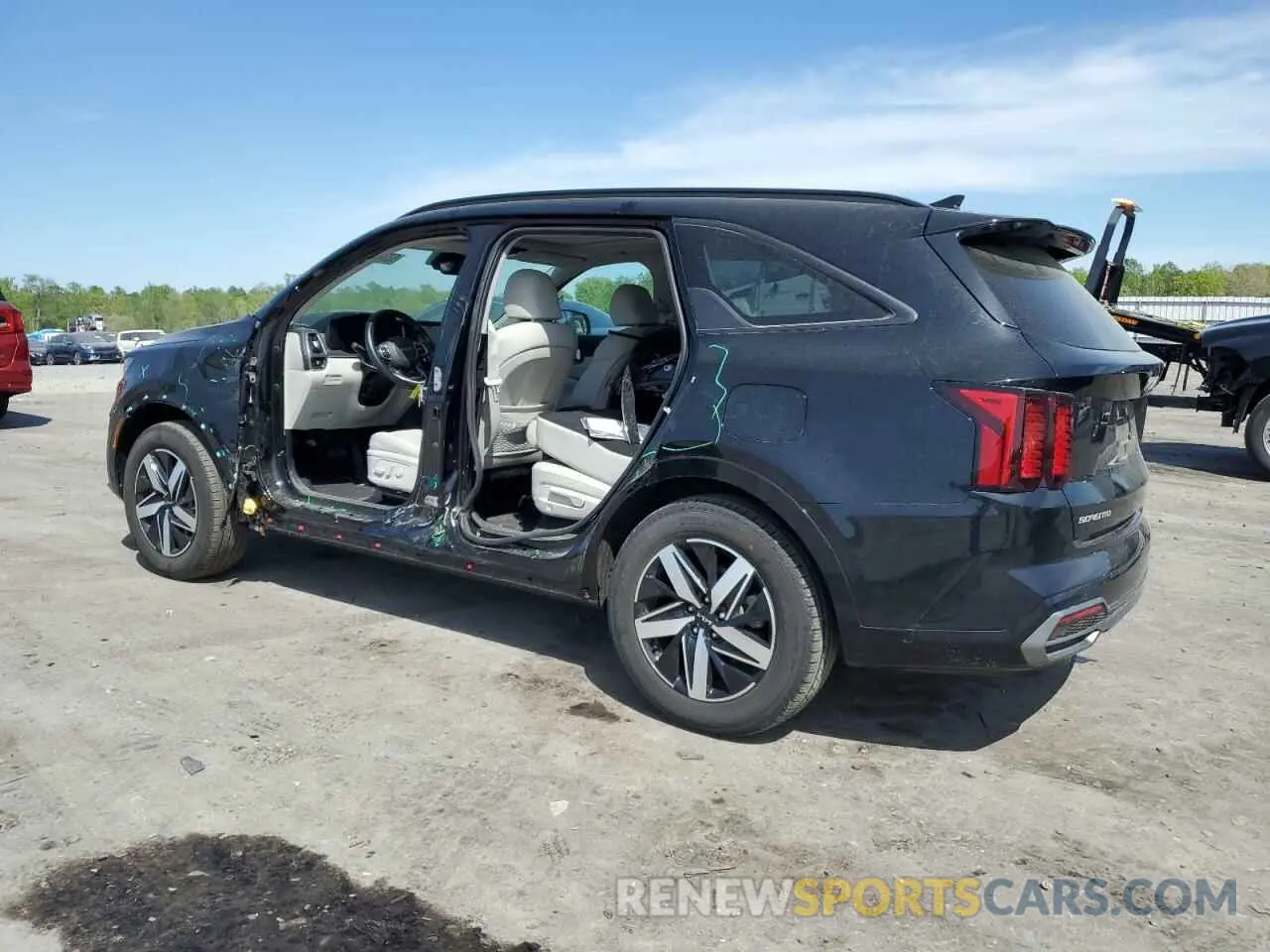 2 Фотография поврежденного автомобиля 5XYRL4LC2PG253014 KIA SORENTO 2023