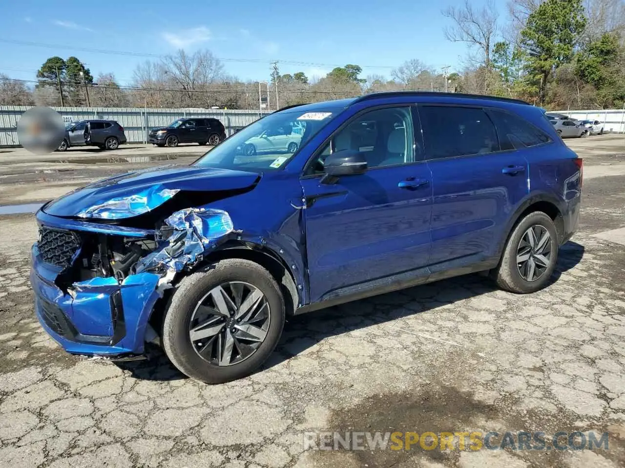 1 Фотография поврежденного автомобиля 5XYRL4LC3PG210396 KIA SORENTO 2023