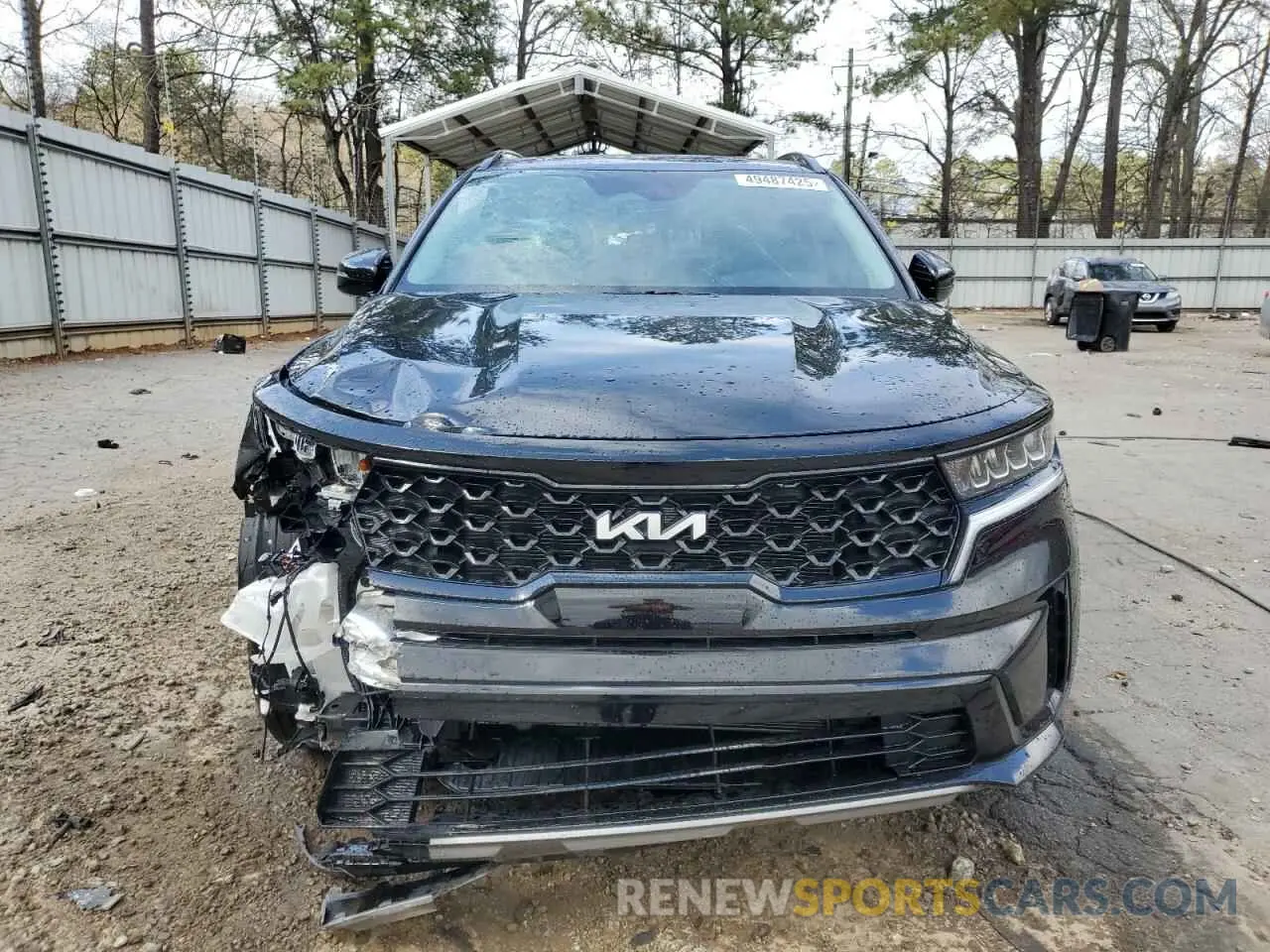 5 Фотография поврежденного автомобиля 5XYRL4LC4PG250213 KIA SORENTO 2023