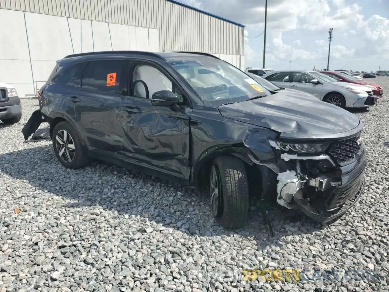 4 Photograph of a damaged car 5XYRL4LC5PG222422 KIA SORENTO 2023