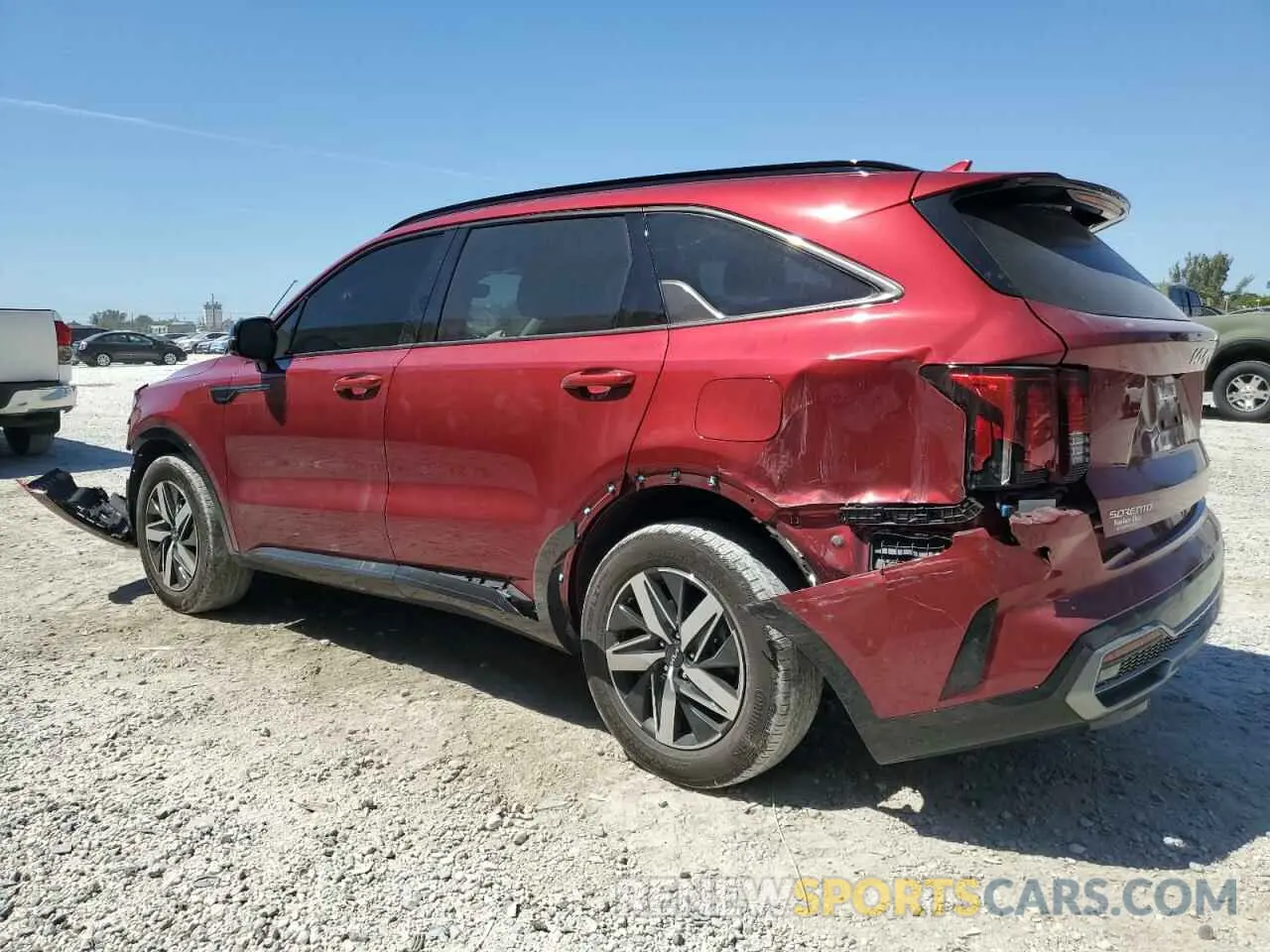 2 Photograph of a damaged car 5XYRL4LC6PG208285 KIA SORENTO 2023