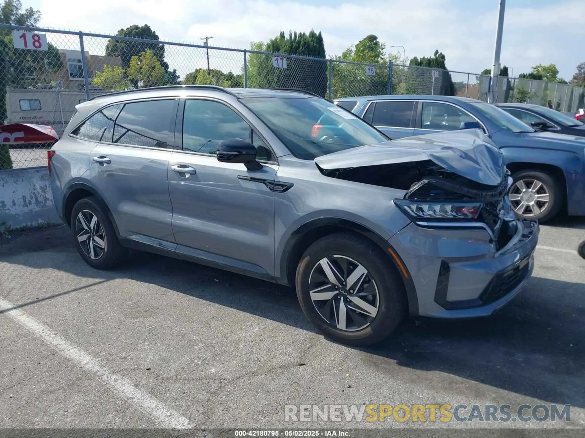1 Photograph of a damaged car 5XYRL4LC6PG245613 KIA SORENTO 2023