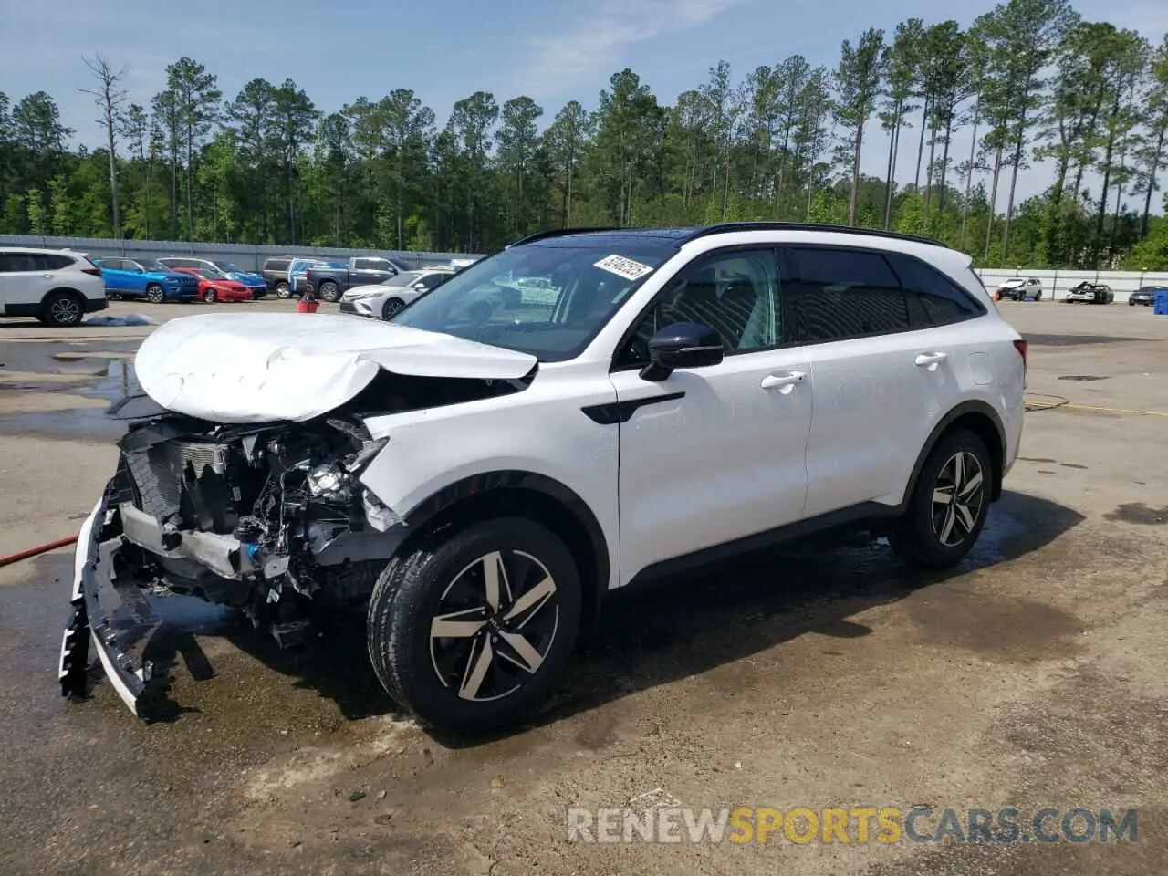 1 Фотография поврежденного автомобиля 5XYRL4LC7PG230084 KIA SORENTO 2023