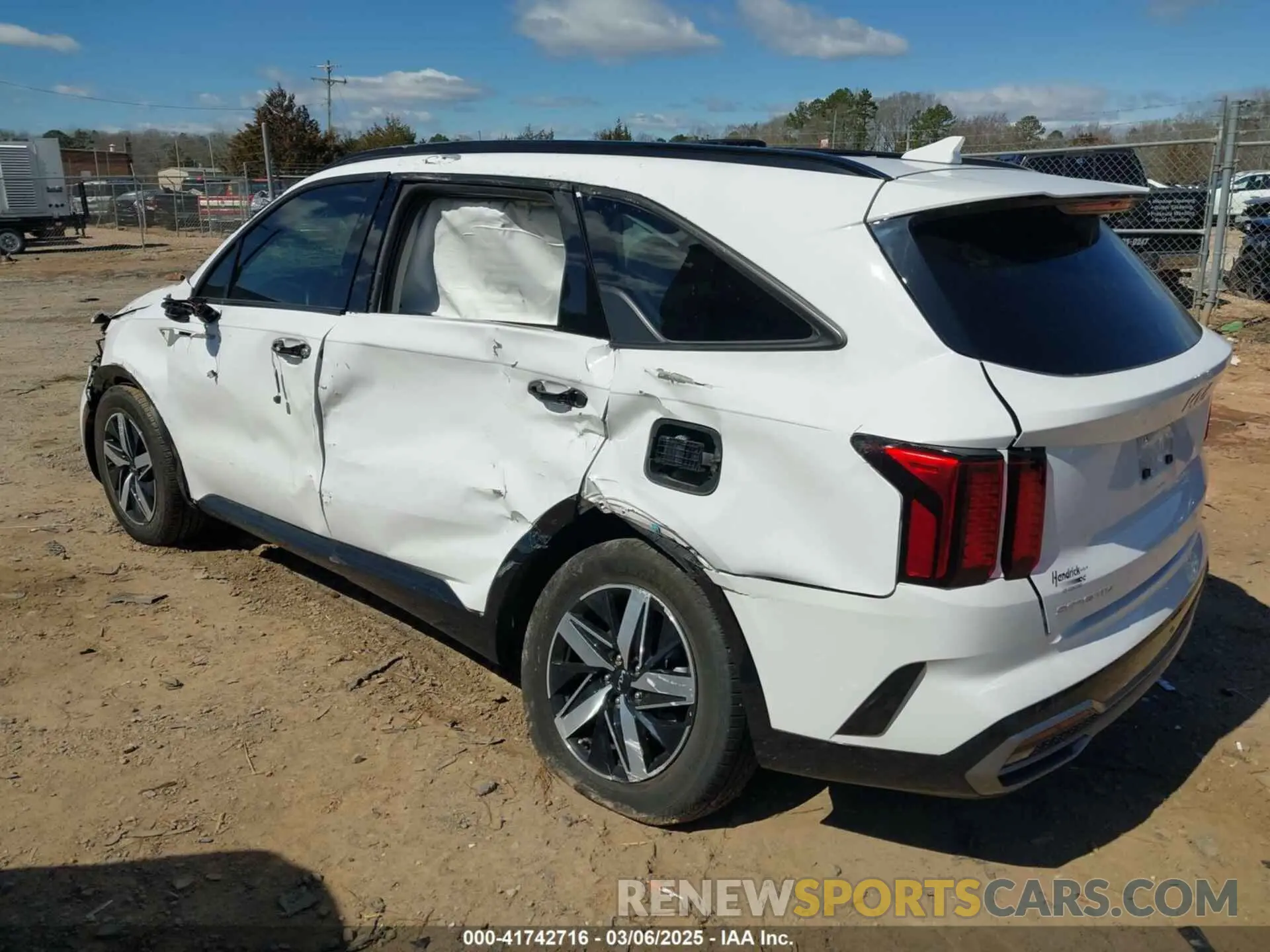 3 Photograph of a damaged car 5XYRL4LC7PG238881 KIA SORENTO 2023