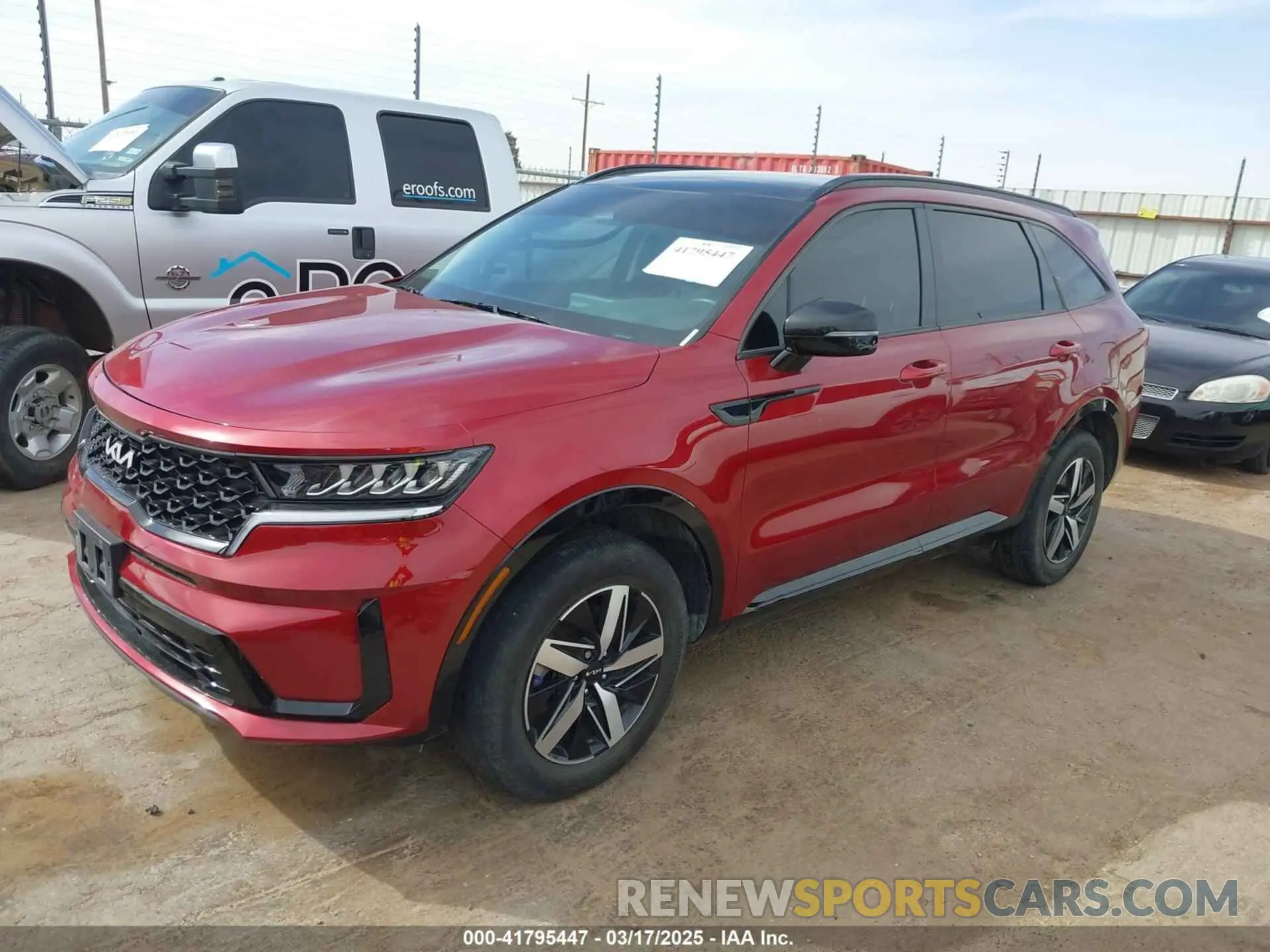 2 Фотография поврежденного автомобиля 5XYRL4LCXPG188008 KIA SORENTO 2023