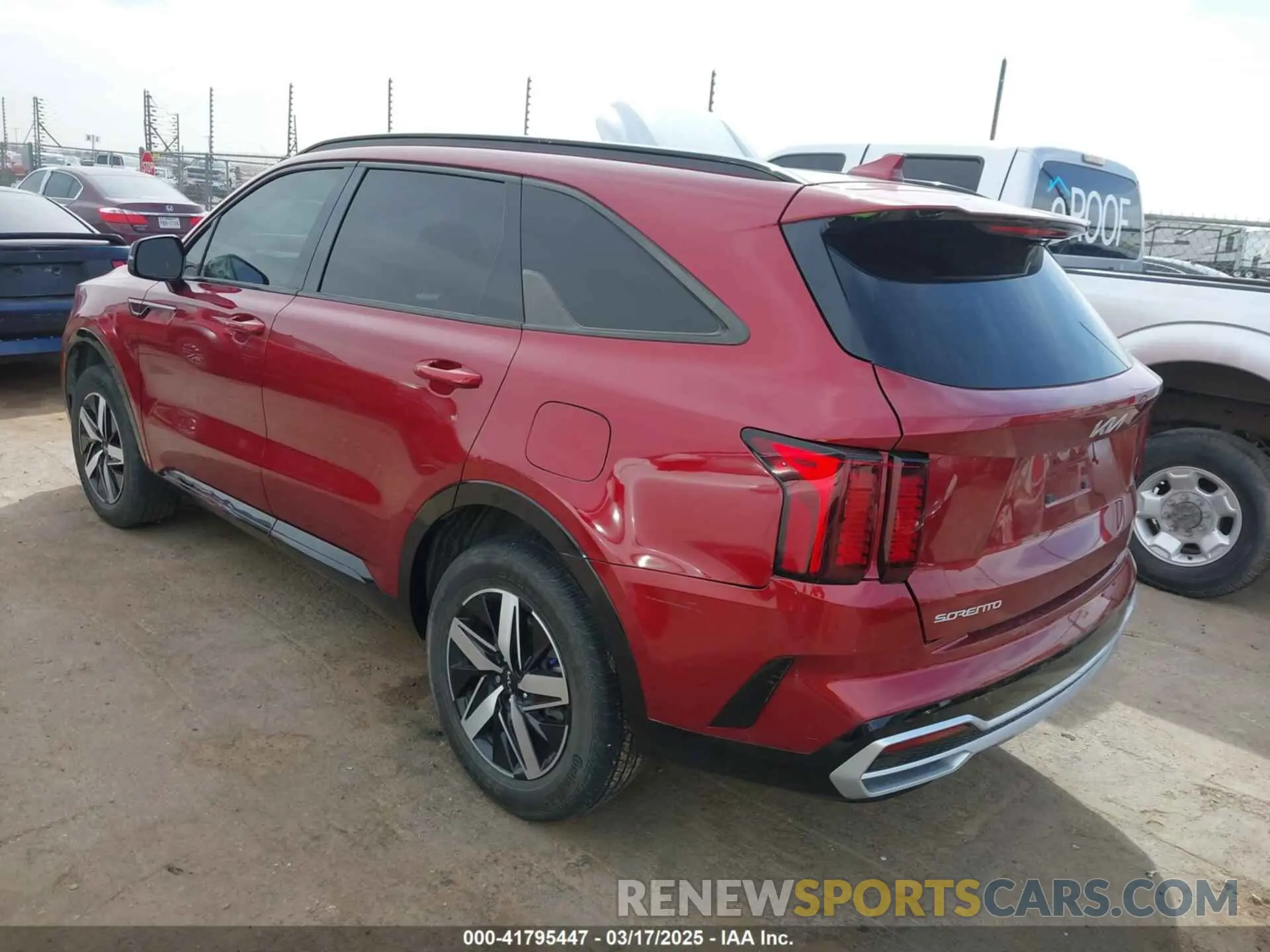 3 Фотография поврежденного автомобиля 5XYRL4LCXPG188008 KIA SORENTO 2023