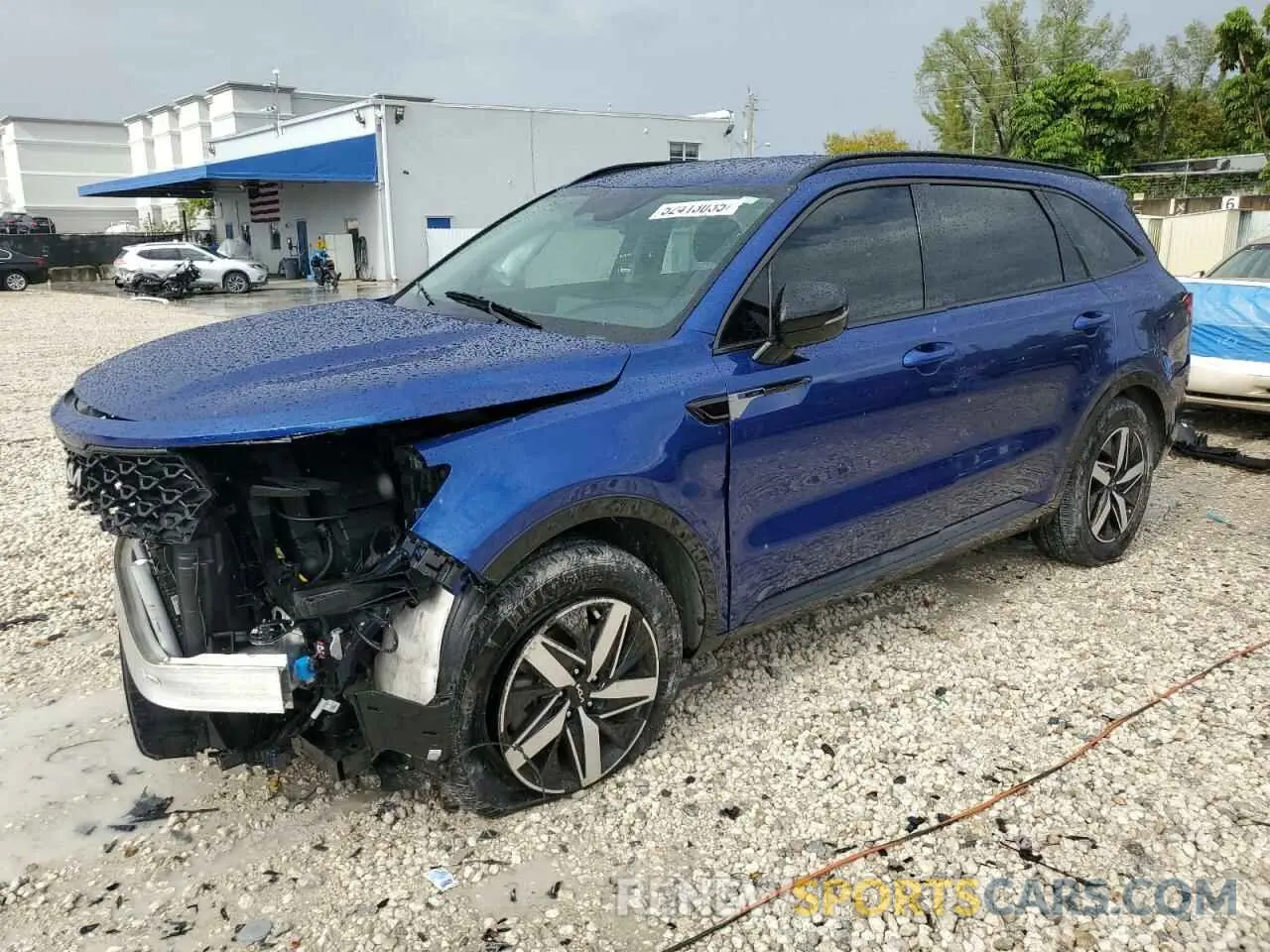 1 Фотография поврежденного автомобиля 5XYRL4LCXPG249292 KIA SORENTO 2023