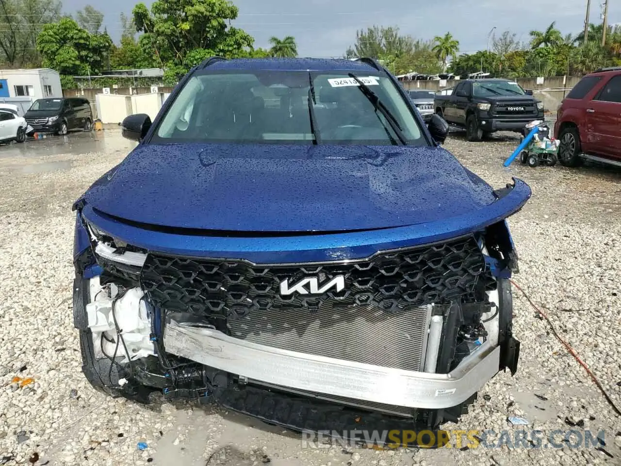 5 Фотография поврежденного автомобиля 5XYRL4LCXPG249292 KIA SORENTO 2023
