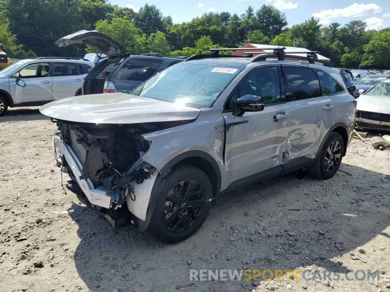 1 Photograph of a damaged car 5XYRLDLC8PG229946 KIA SORENTO 2023