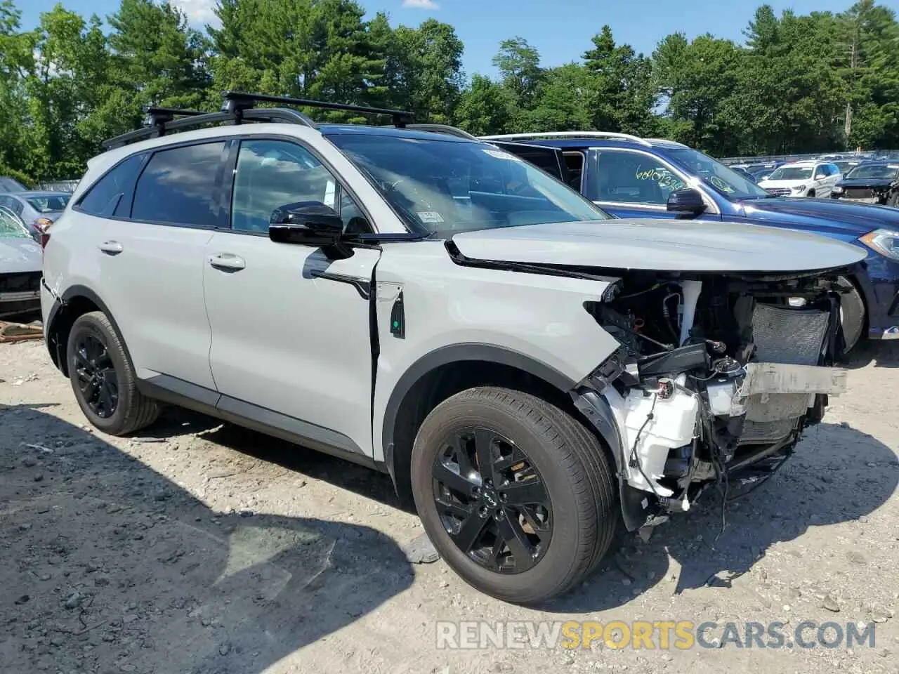 4 Photograph of a damaged car 5XYRLDLC8PG229946 KIA SORENTO 2023