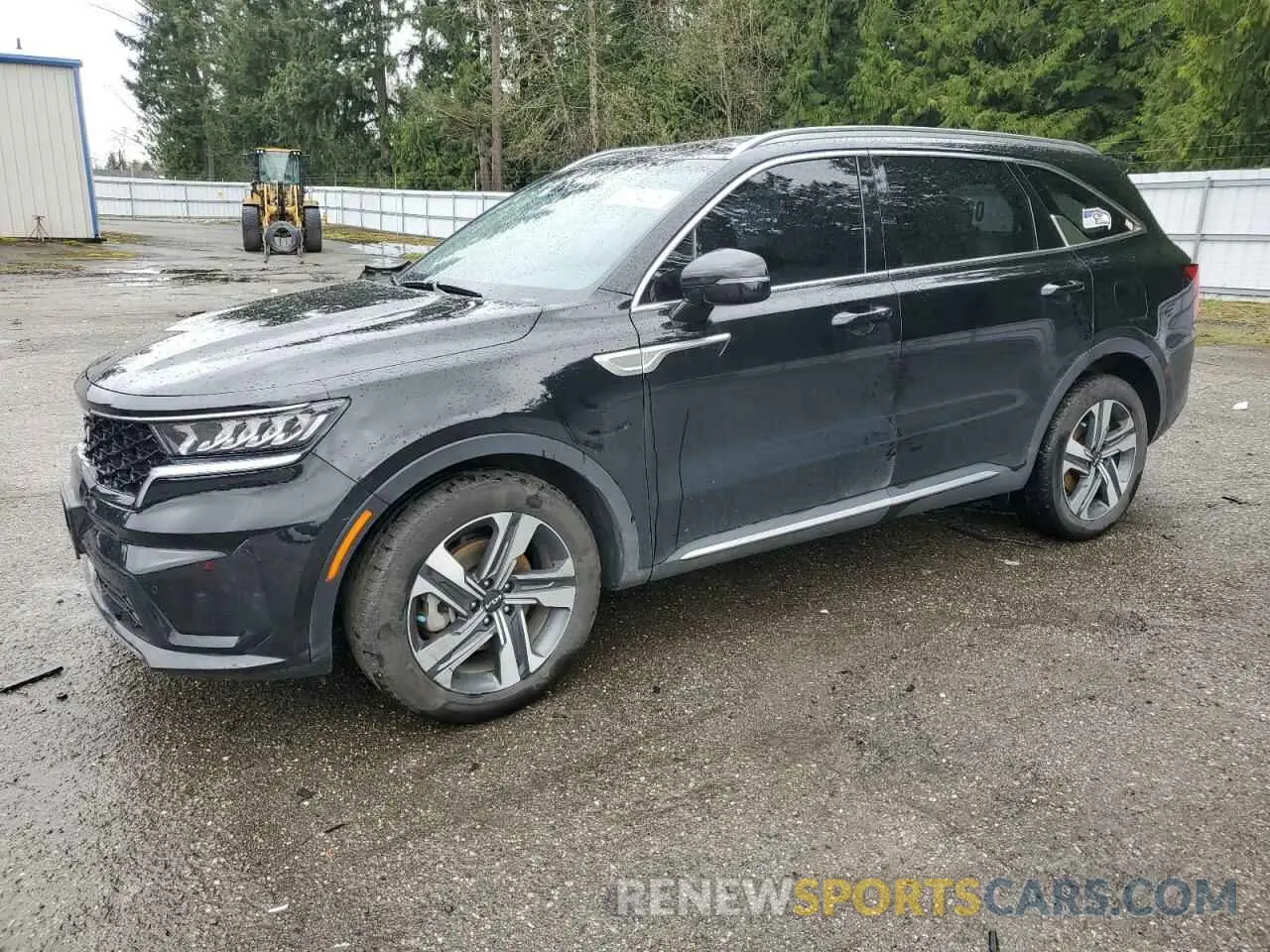 1 Photograph of a damaged car KNDRHDLG2P5162225 KIA SORENTO 2023