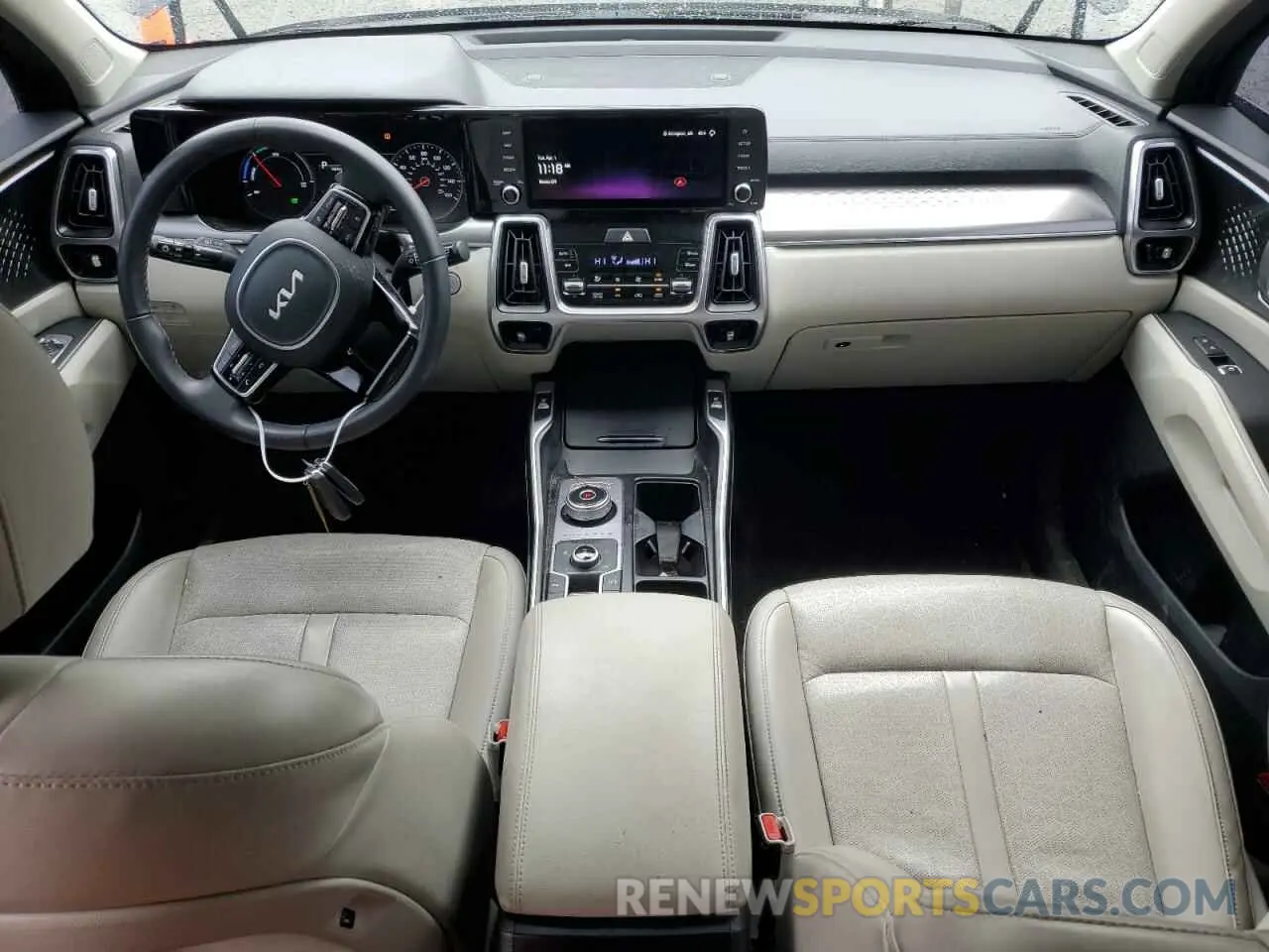 8 Photograph of a damaged car KNDRHDLG2P5162225 KIA SORENTO 2023