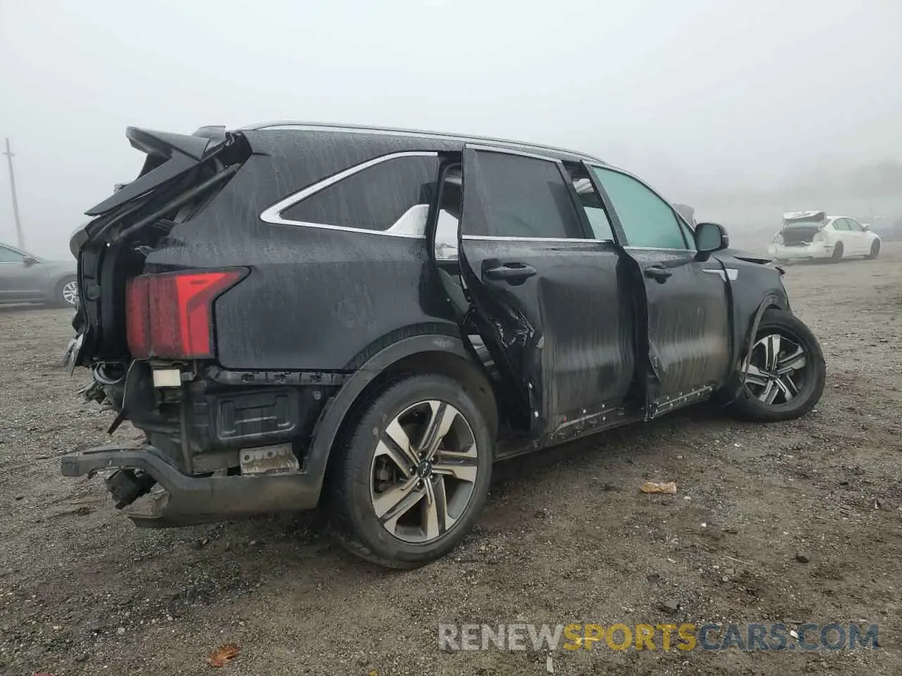 3 Photograph of a damaged car KNDRHDLG7P5144416 KIA SORENTO 2023