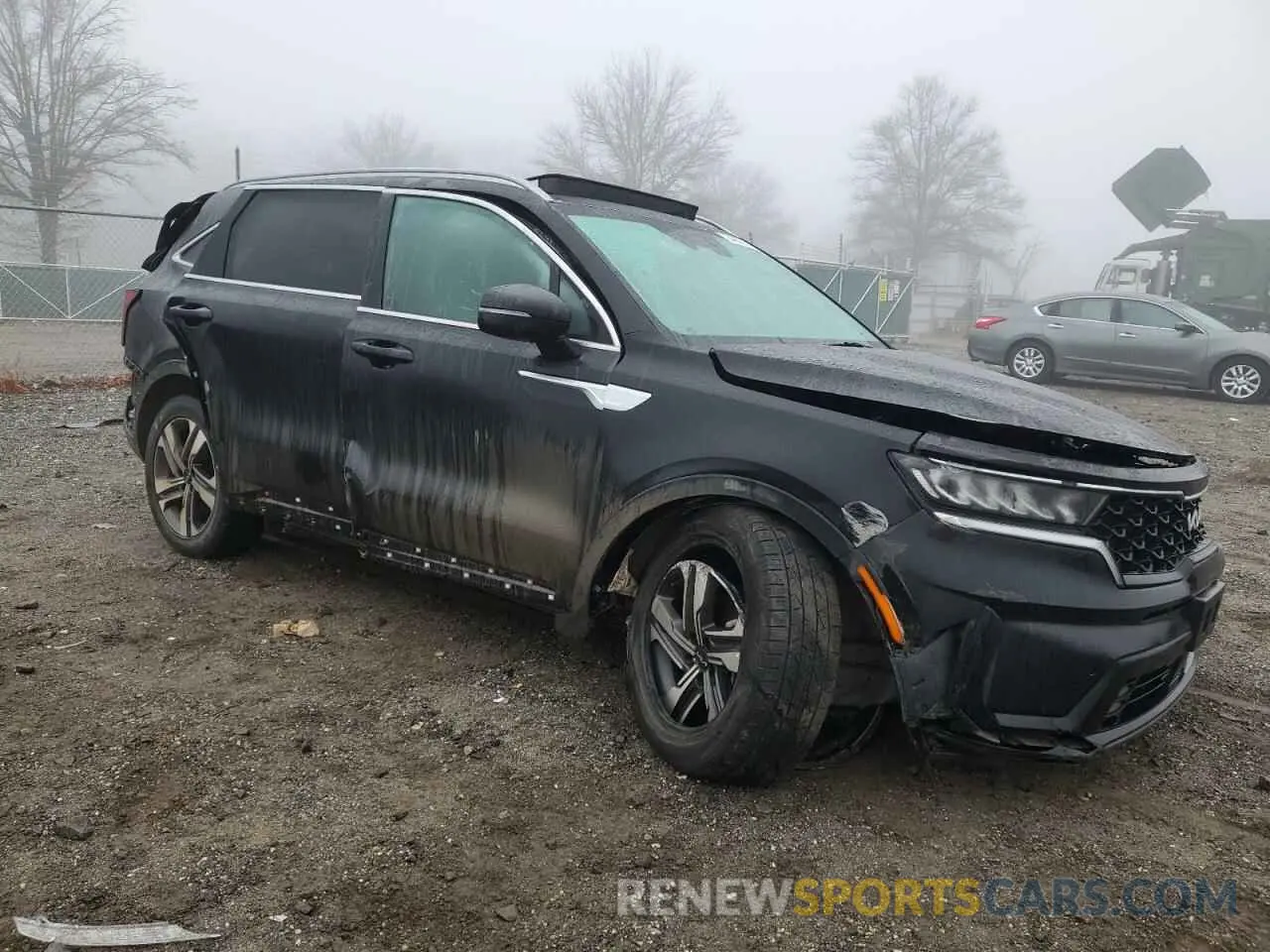 4 Photograph of a damaged car KNDRHDLG7P5144416 KIA SORENTO 2023