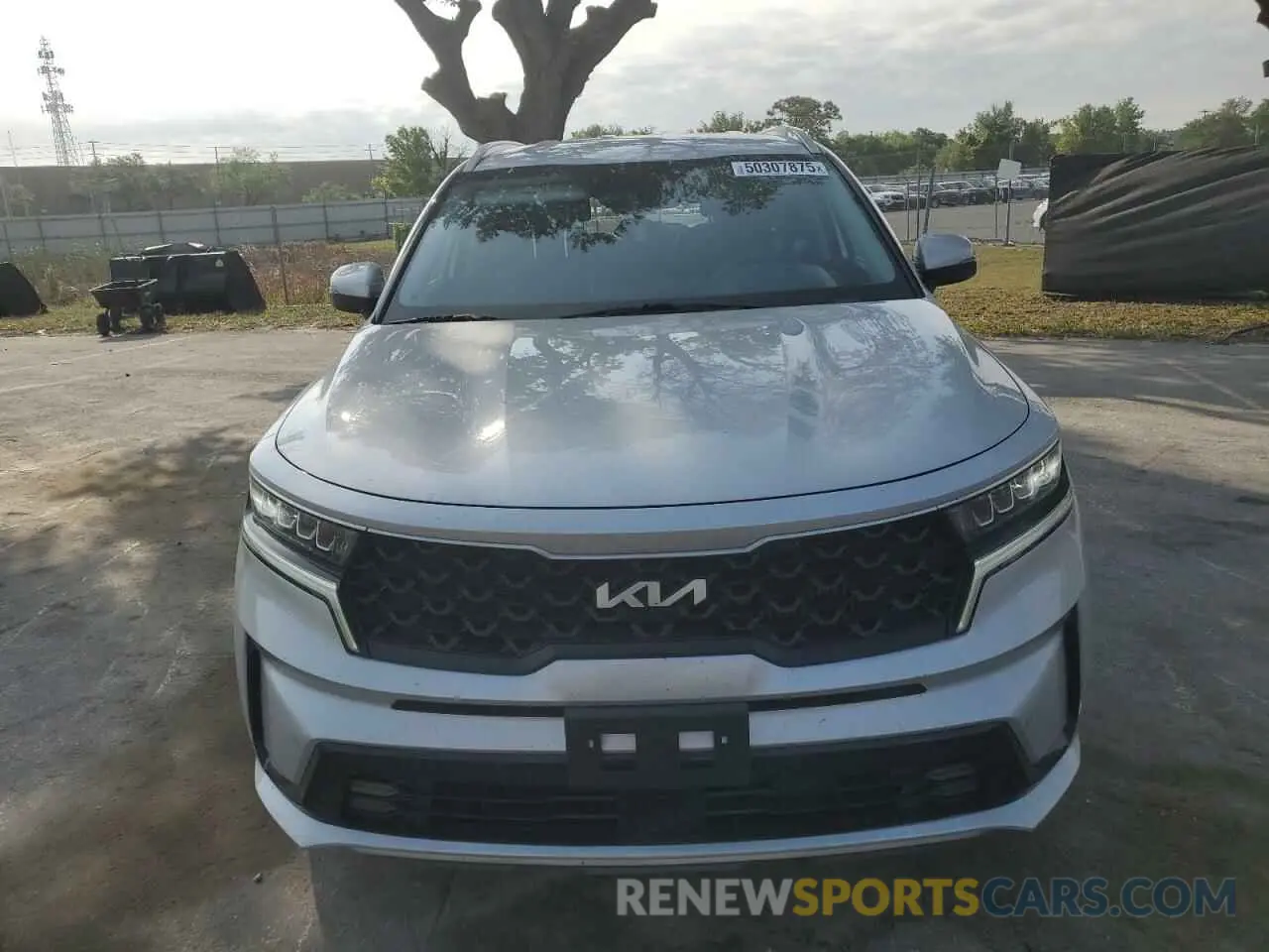 5 Фотография поврежденного автомобиля KNDRHDLG7P5176041 KIA SORENTO 2023