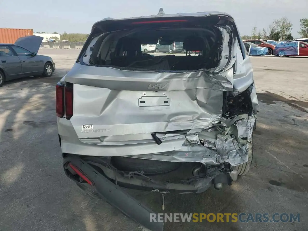 6 Фотография поврежденного автомобиля KNDRHDLG7P5176041 KIA SORENTO 2023