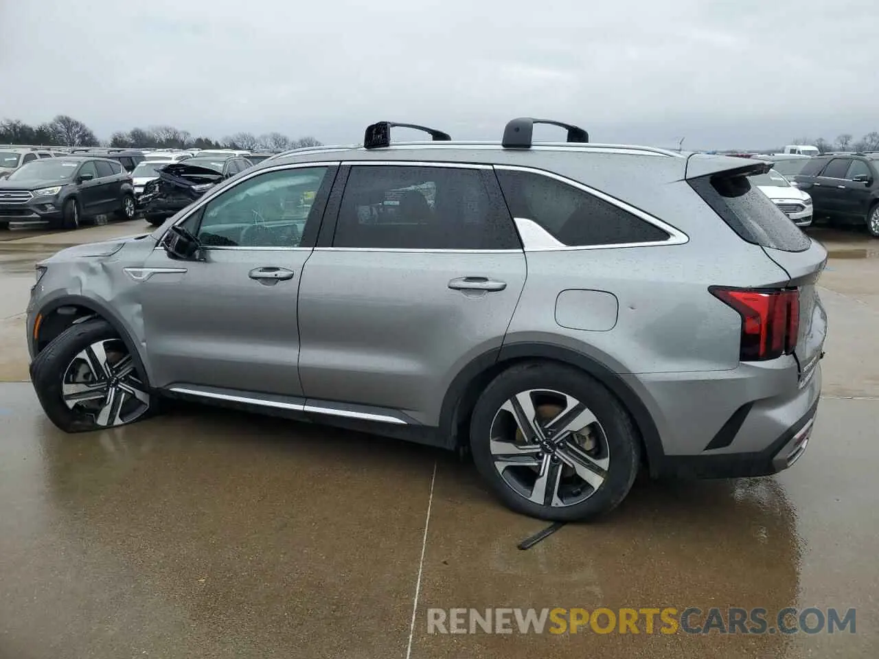 2 Photograph of a damaged car KNDRHDLG9P5223960 KIA SORENTO 2023