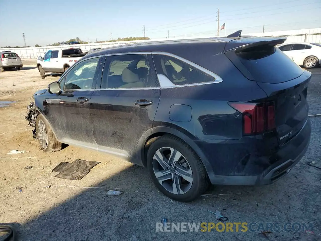 2 Photograph of a damaged car KNDRKDLG4P5163183 KIA SORENTO 2023