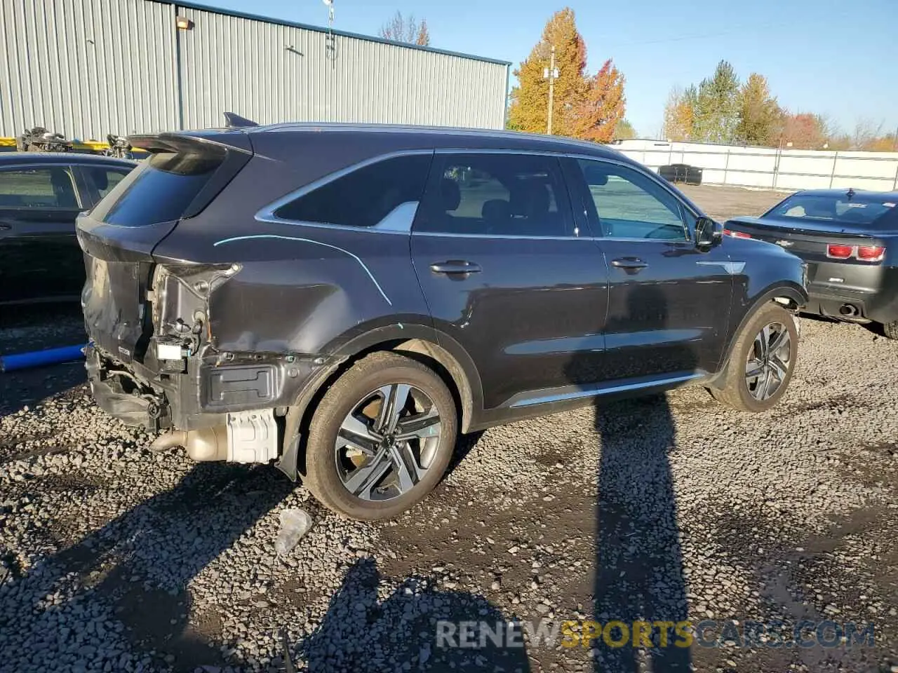 3 Фотография поврежденного автомобиля KNDRKDLG6P5194371 KIA SORENTO 2023