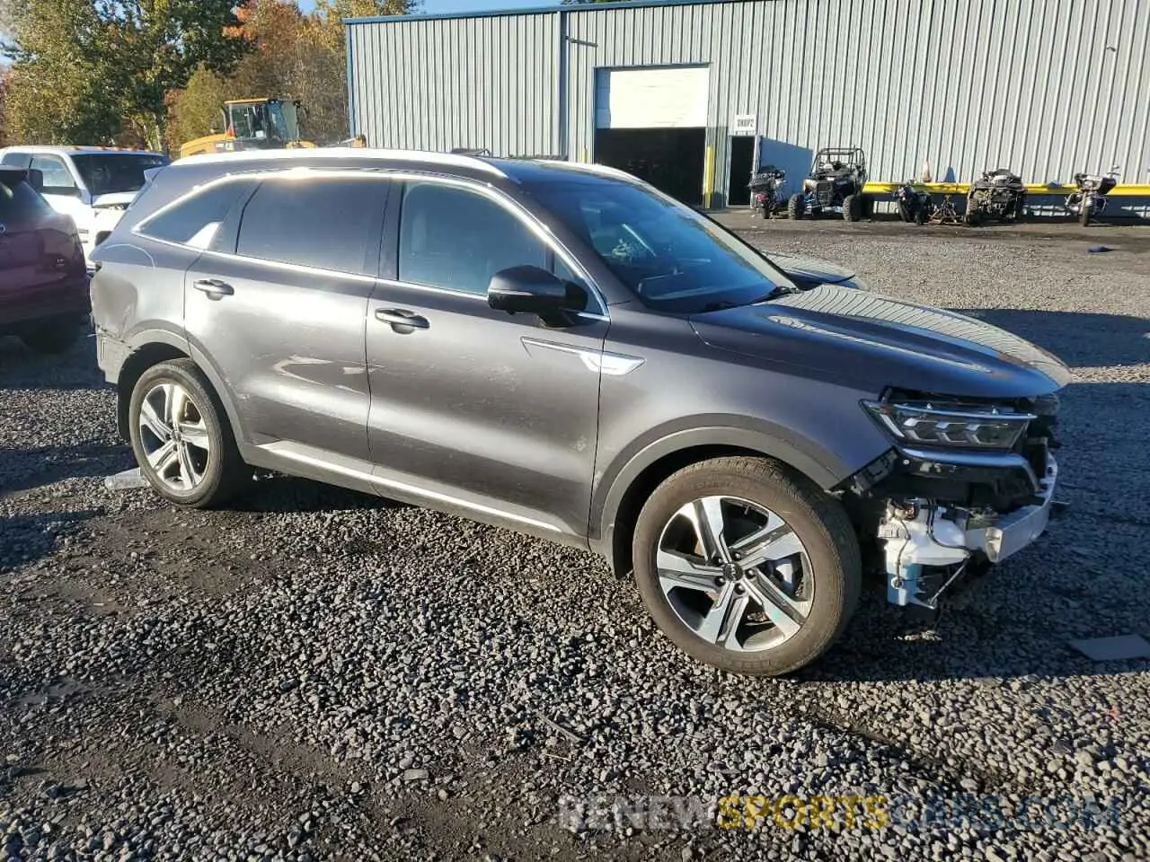 4 Фотография поврежденного автомобиля KNDRKDLG6P5194371 KIA SORENTO 2023