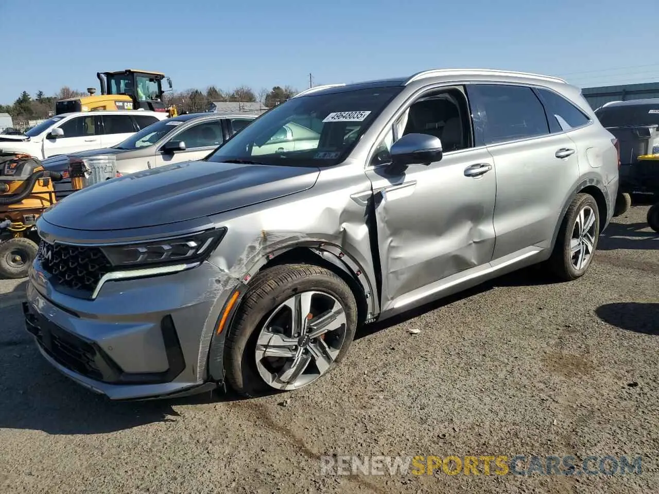 1 Photograph of a damaged car KNDRMDLG7P5139194 KIA SORENTO 2023