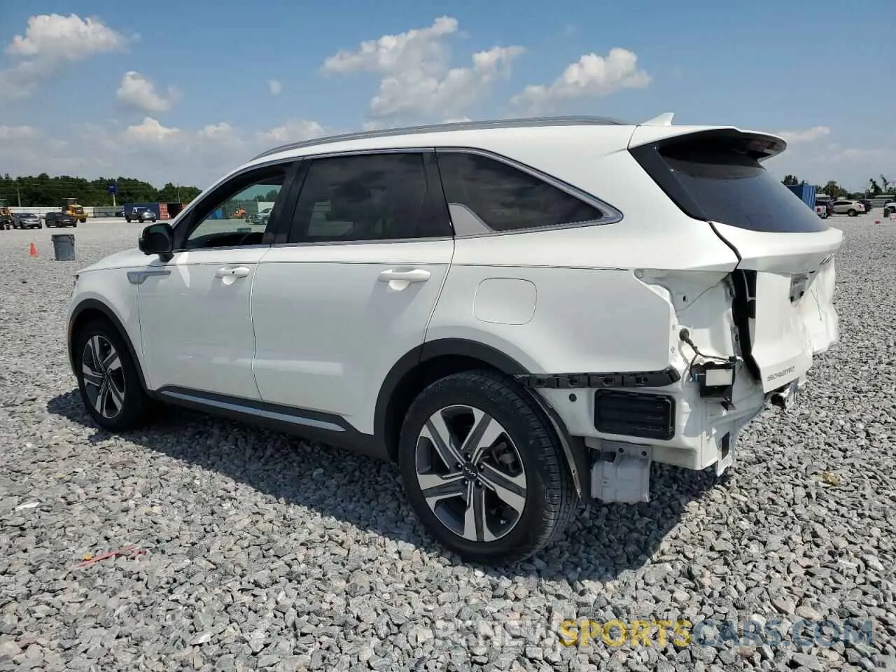2 Фотография поврежденного автомобиля KNDRMDLH2P5208611 KIA SORENTO 2023
