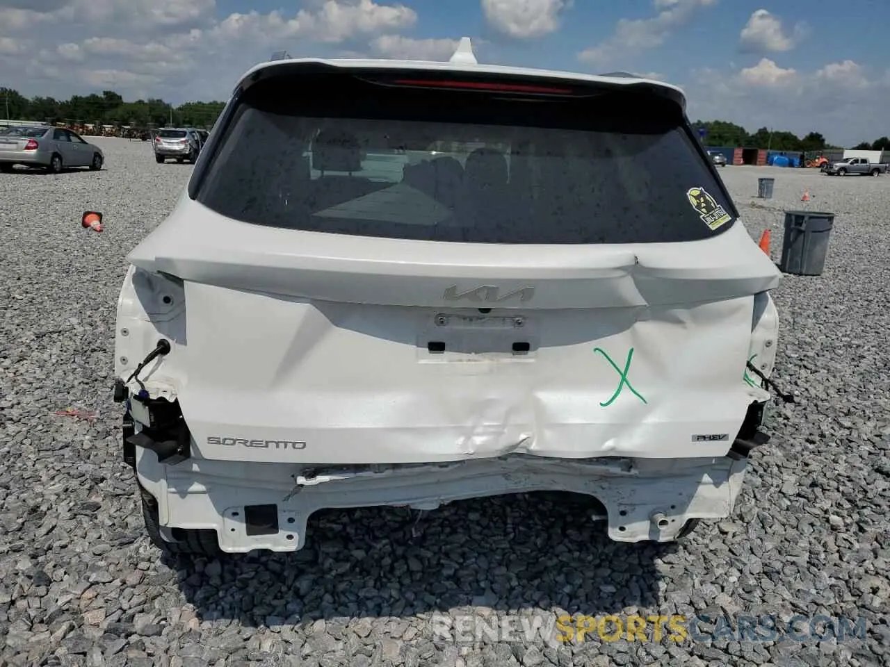 6 Фотография поврежденного автомобиля KNDRMDLH2P5208611 KIA SORENTO 2023