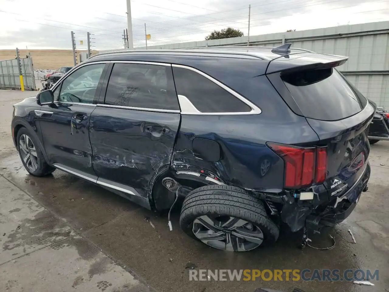 2 Фотография поврежденного автомобиля KNDRMDLH7P5201542 KIA SORENTO 2023