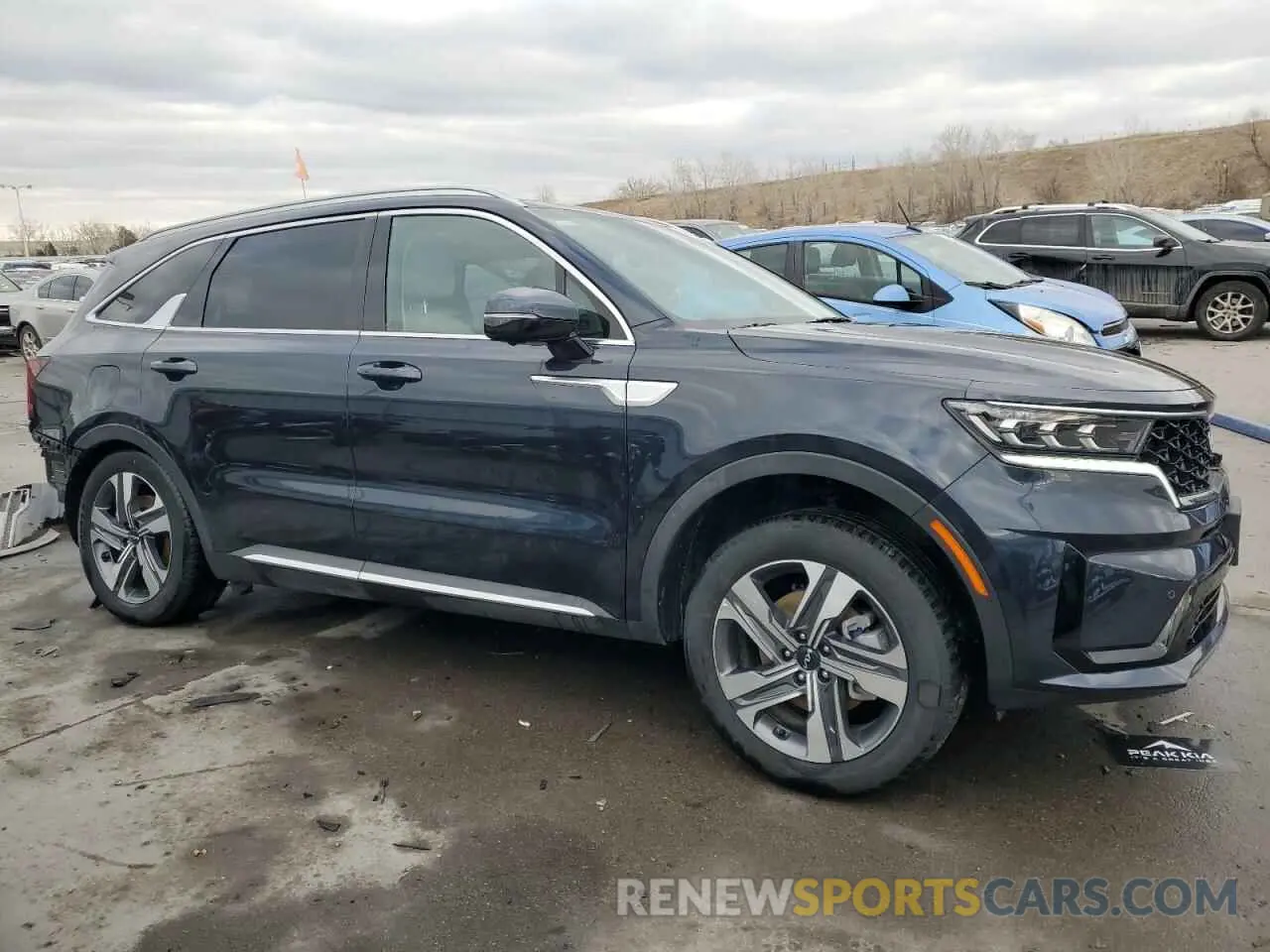 4 Фотография поврежденного автомобиля KNDRMDLH7P5201542 KIA SORENTO 2023