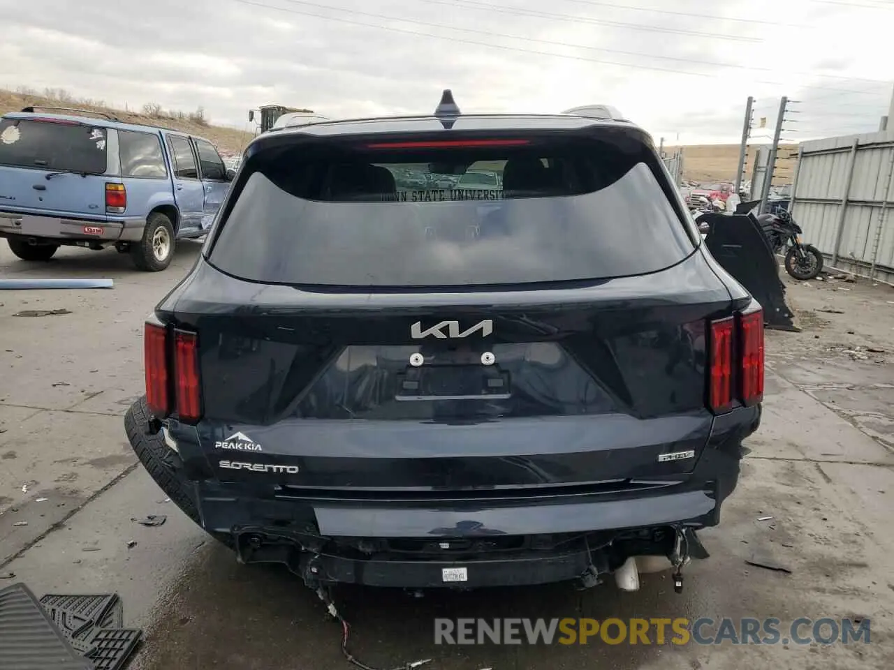 6 Фотография поврежденного автомобиля KNDRMDLH7P5201542 KIA SORENTO 2023