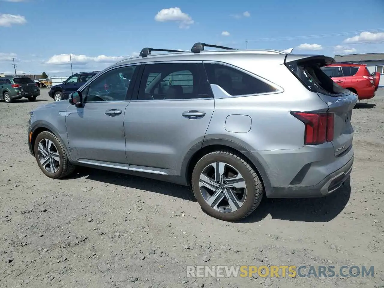 2 Фотография поврежденного автомобиля KNDRMDLHXP5165023 KIA SORENTO 2023