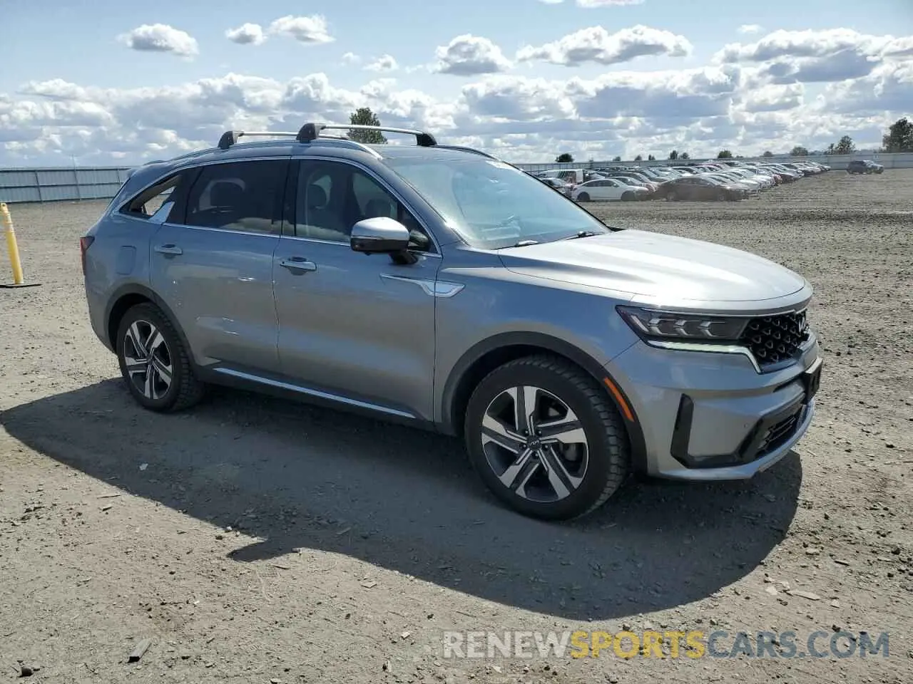 4 Фотография поврежденного автомобиля KNDRMDLHXP5165023 KIA SORENTO 2023