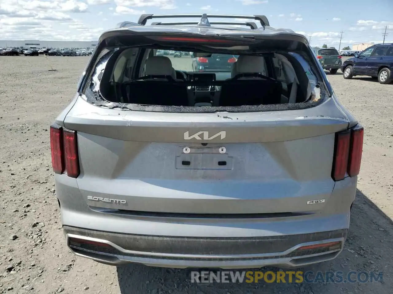 6 Фотография поврежденного автомобиля KNDRMDLHXP5165023 KIA SORENTO 2023