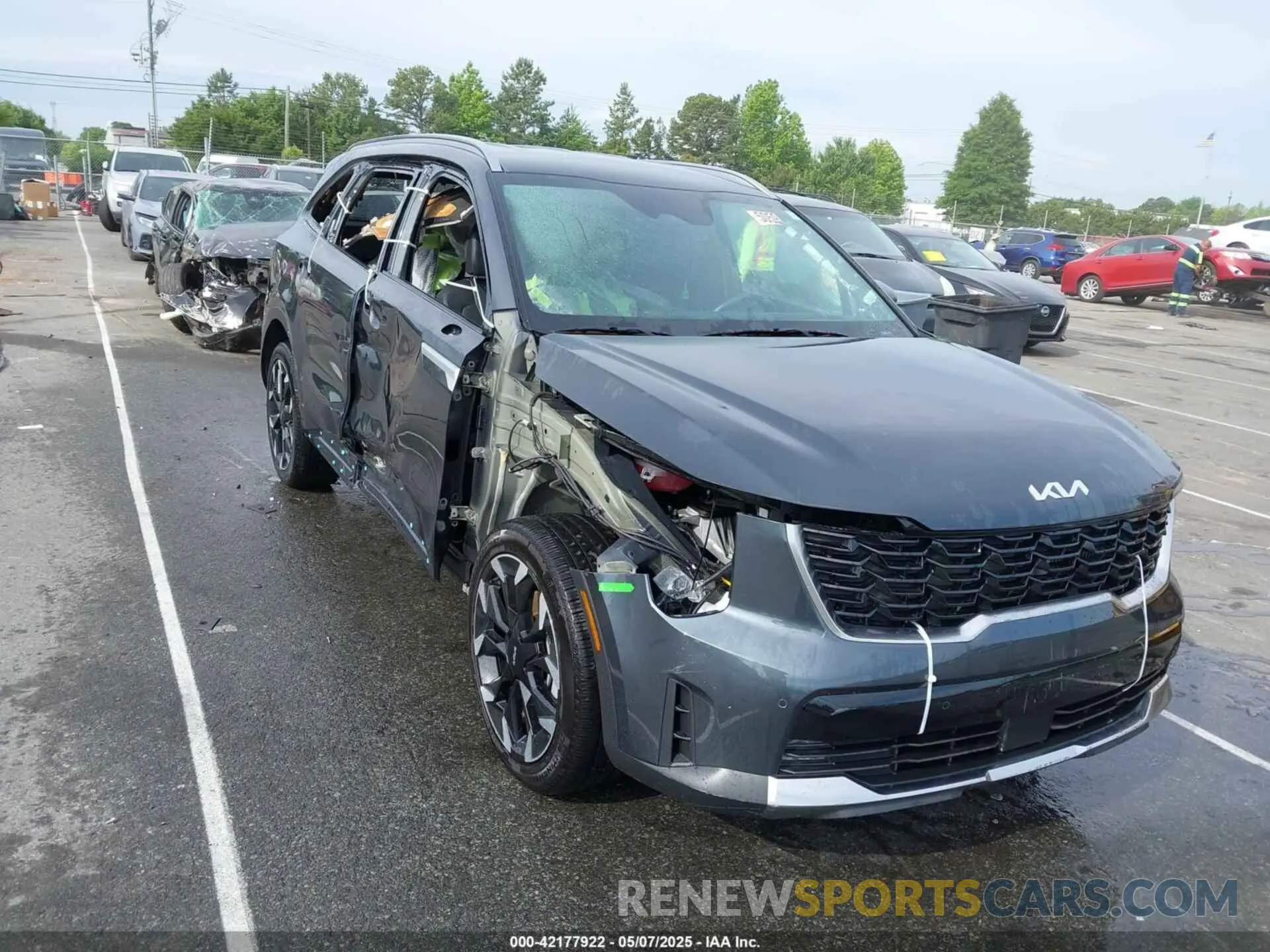 1 Фотография поврежденного автомобиля 5XYRH4JF7RG298595 KIA SORENTO 2024