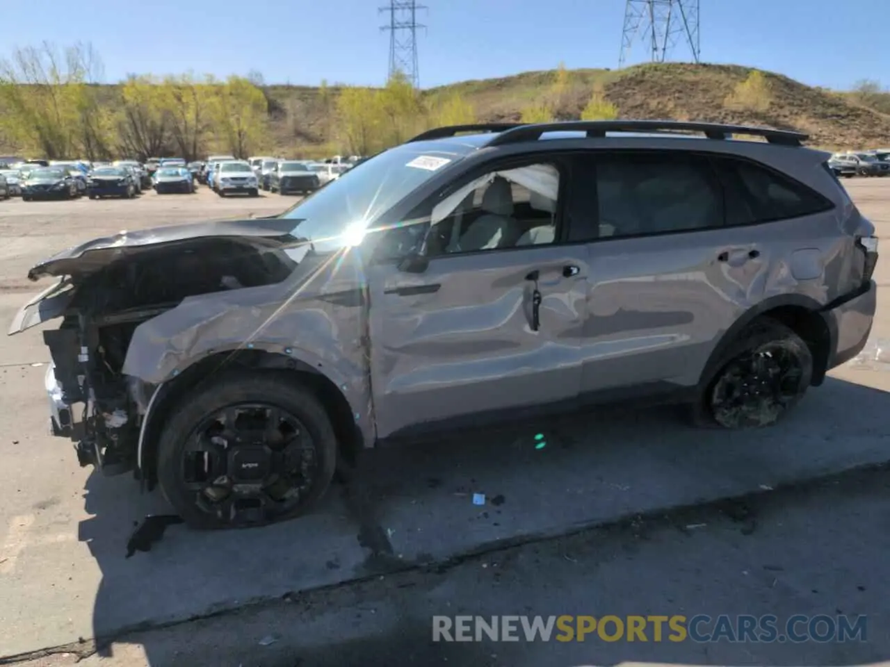 1 Photograph of a damaged car 5XYRKDJF7RG305319 KIA SORENTO 2024