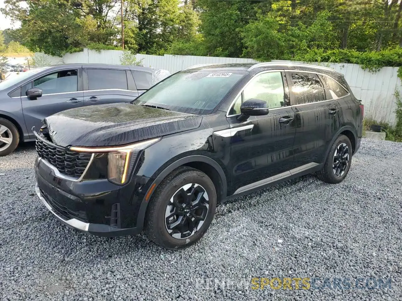 1 Photograph of a damaged car 5XYRL4JC0RG280864 KIA SORENTO 2024